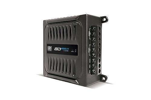 Banda Audioparts BD800.42OHM 800 Watts 4 Channel 2 Ohm Full Range Car Audio Amplfier 4 x 200 Watt Rms 4 Ohms Bridged - Black