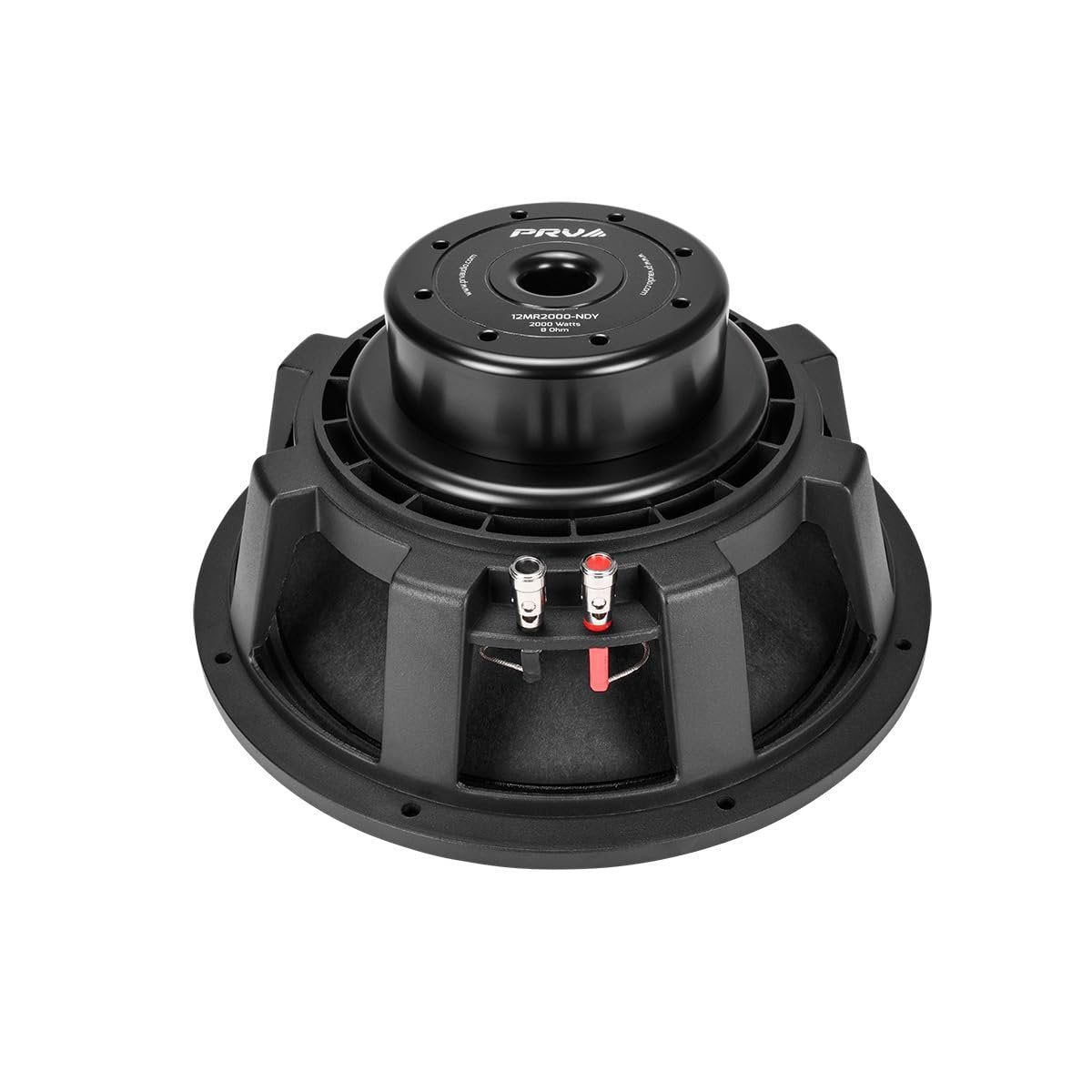 PRV AUDIO 12MR2000-NDY 12 inch Midrange PRO Audio Speaker, 2000 Watts 8 Ohm, 98dB, 4" Voice Coil High Power Car Audio & Chuchero Neodymium Loudspeaker (Single)