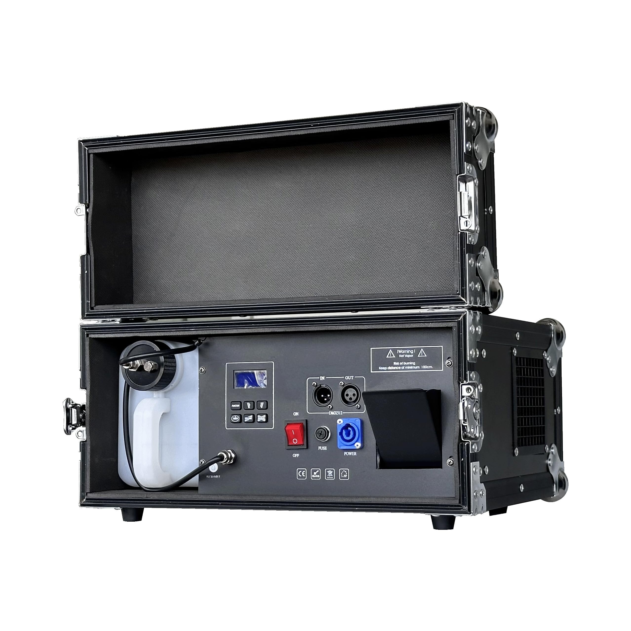ANTAKIPRO AP-HAZE1200 1200-Watt Entertetaiment Haze Machine With Intergrated Fly-Drive Case