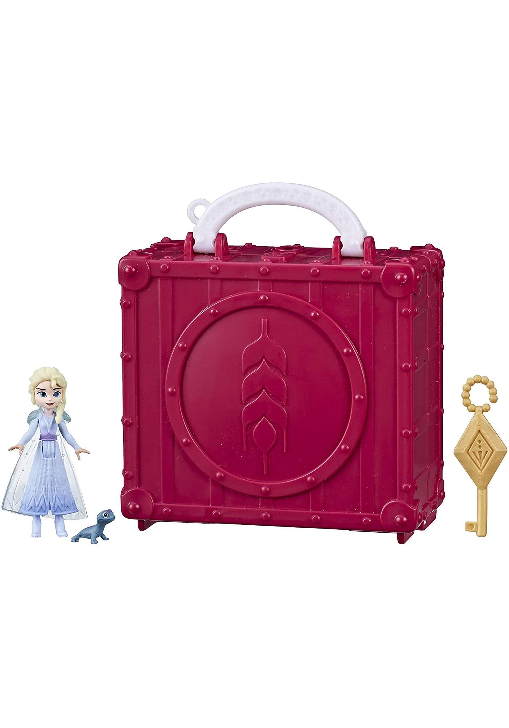 Disney Frozen Hasbro Pop Adventures Enchanted Forest Set Pop-Up Playset with Handle,Including Elsa Doll,Toy Inspired 2 Movie