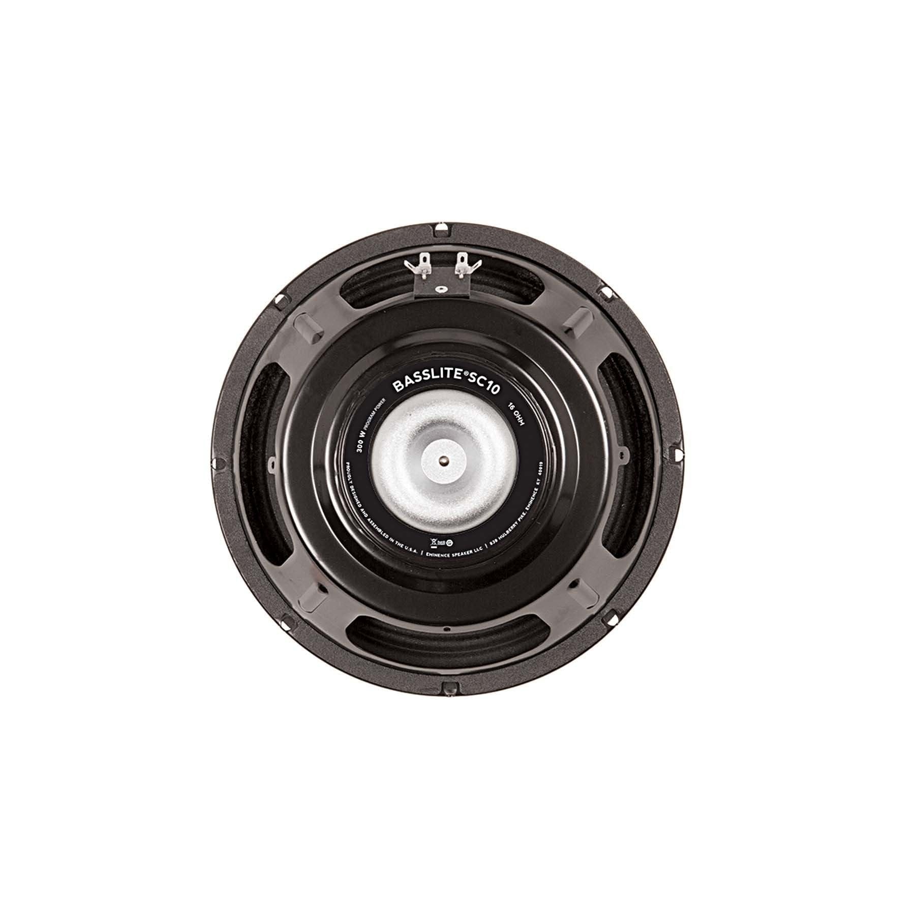 Eminence Basslite SC10 10" Bass Guitar Speaker, 150 Watts at 16 Ohms