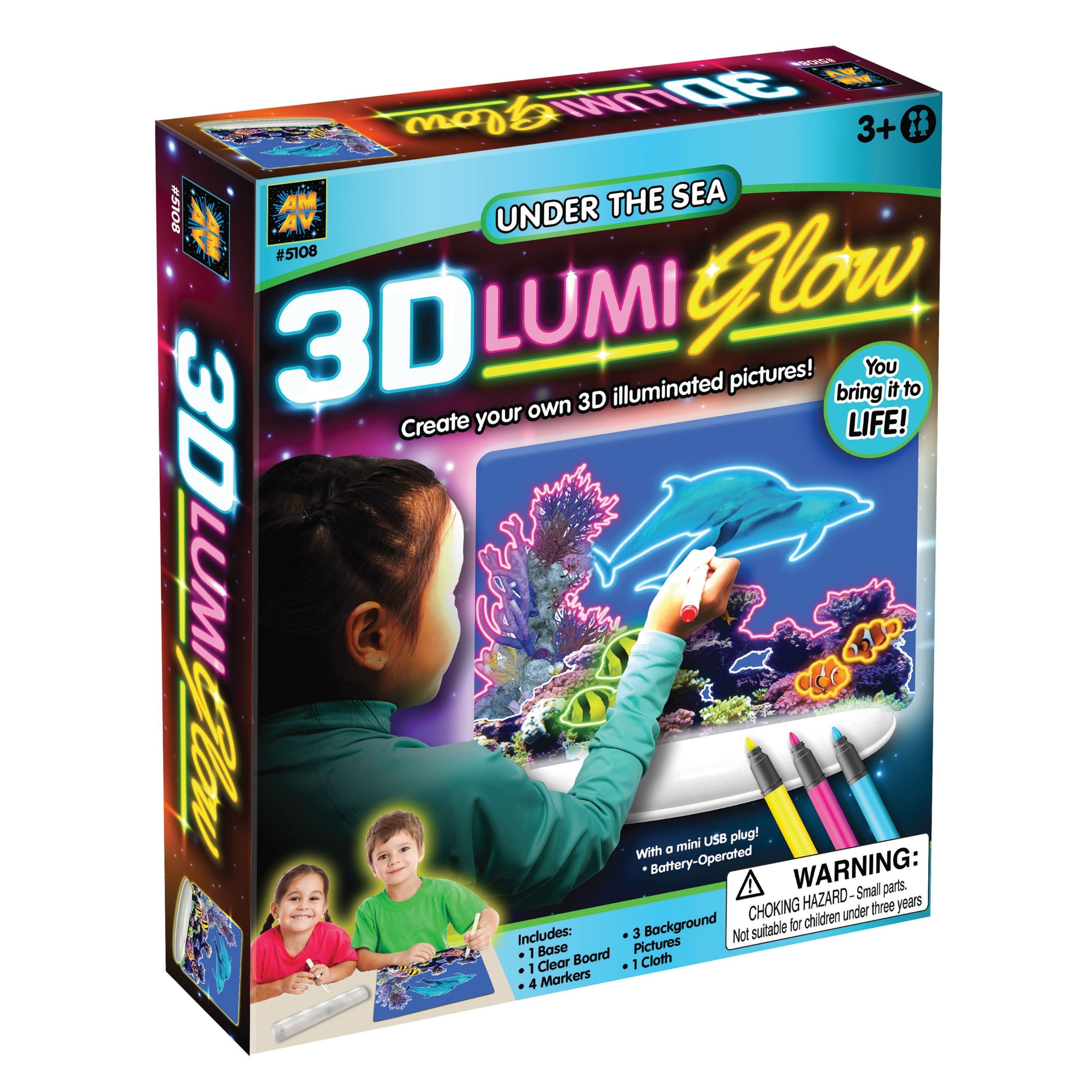Amav - 3D Lumi Glow Under the Sea