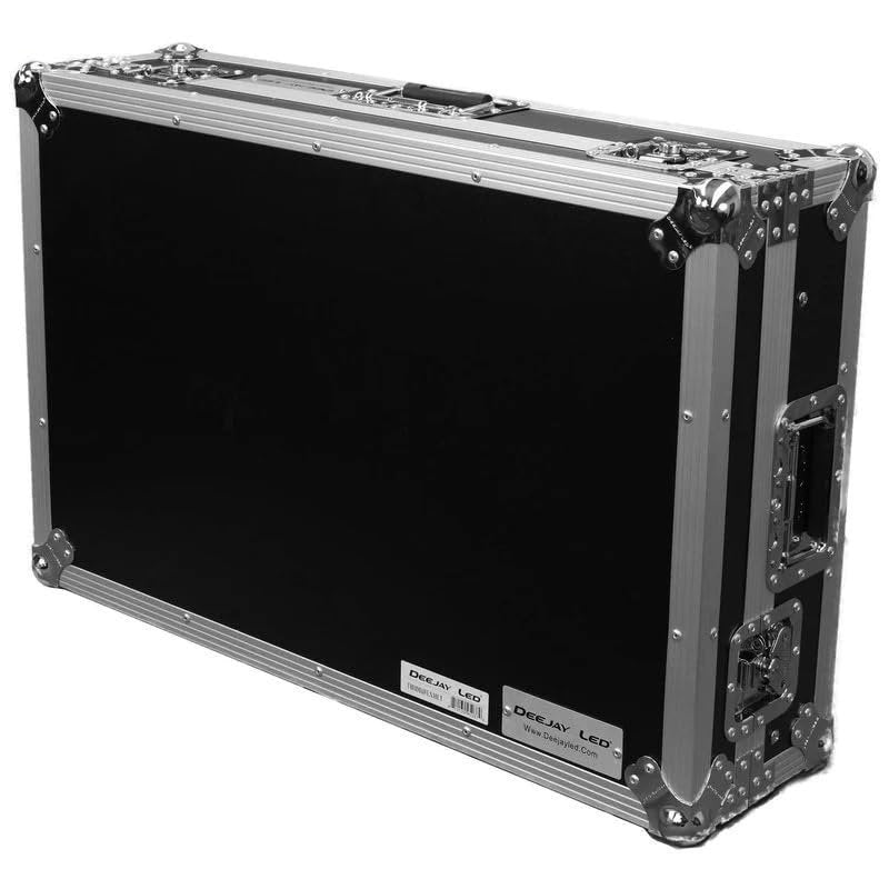Deejay LED TBHDDJFLX10LT Case for DDJFLX10 with Convenient Laptop Shelf DJ Travel Gig Storage Equipment