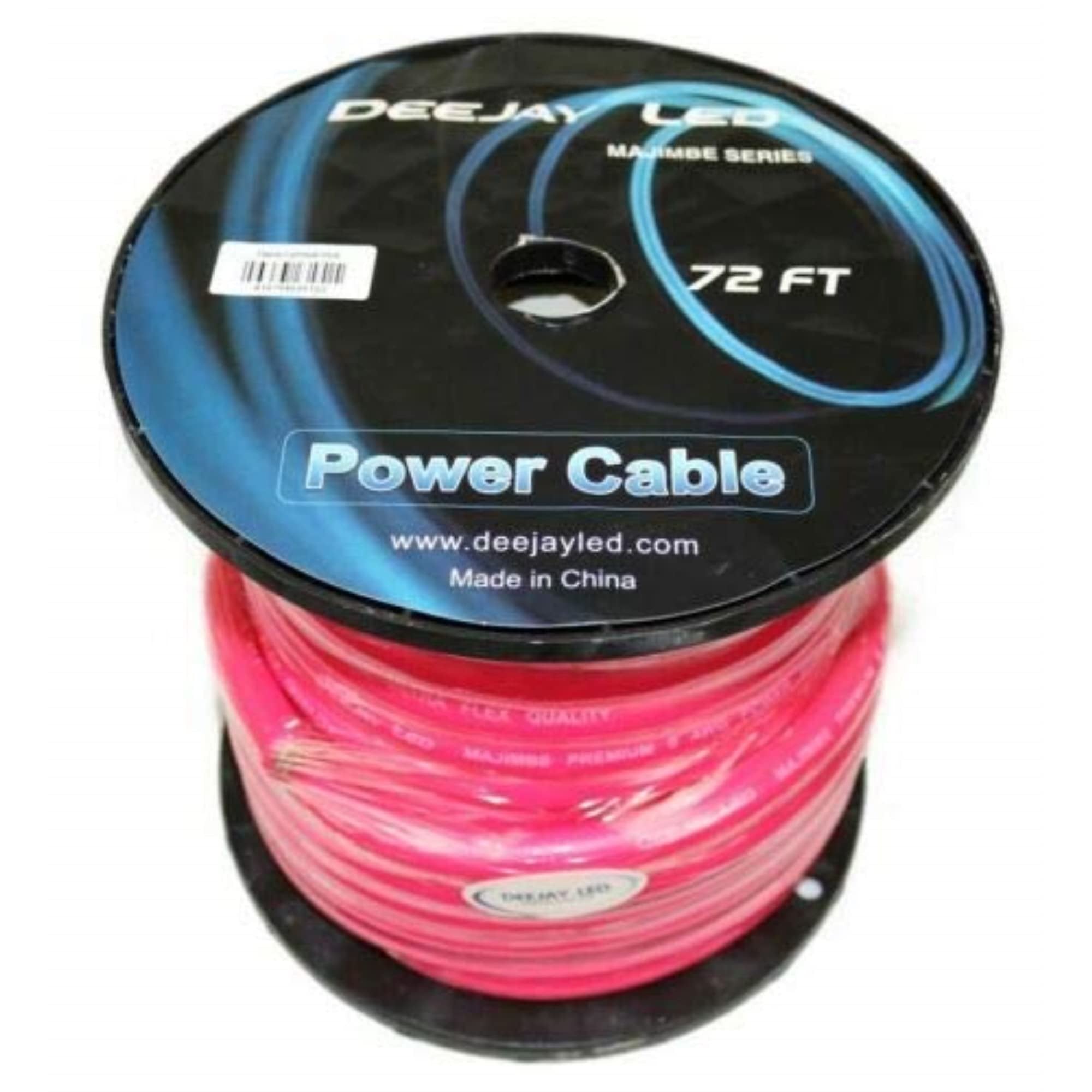 0 Gauge 72 FT 70% Aluminum/30% Copper Po