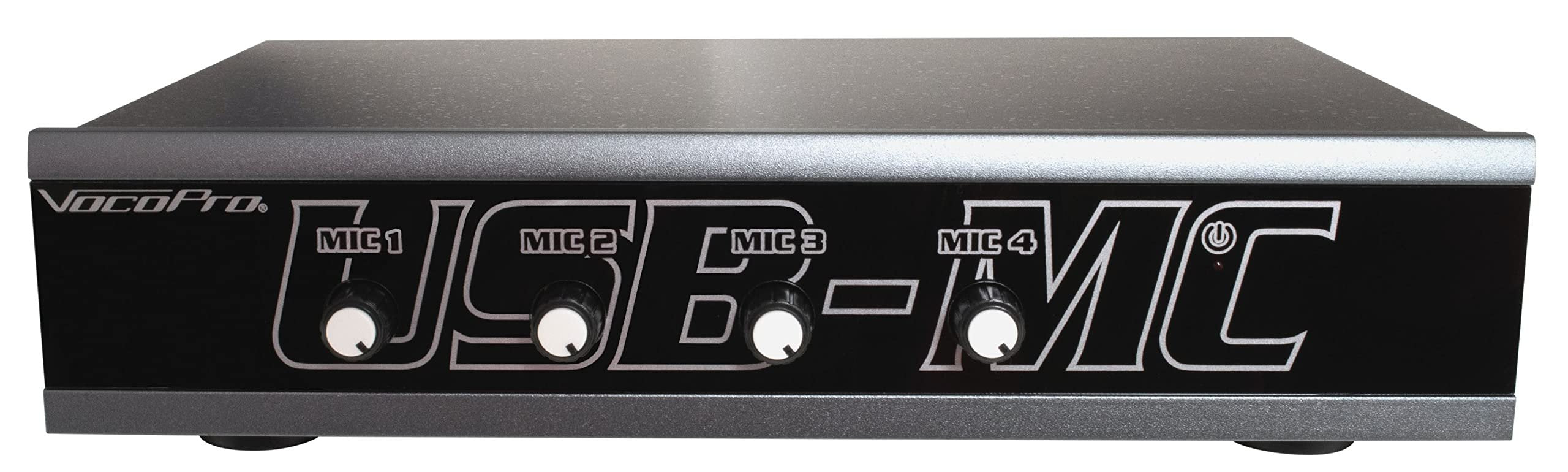 VOCOPRO USBMC 4 Microphone Analog to Digital USB Audio Interface Black