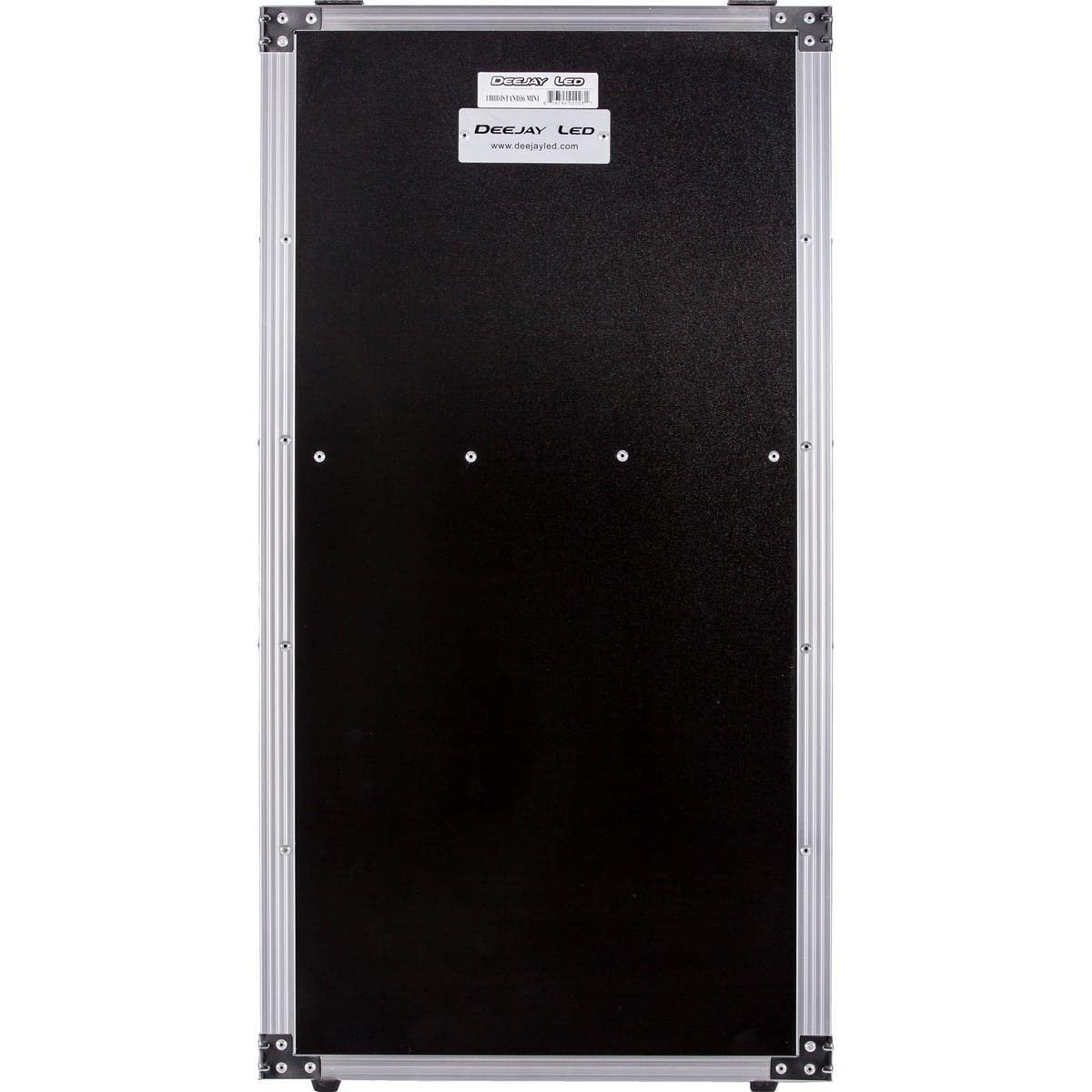 DEEJAY LED TBHDJSTAND36MINI Fly Drive Cases DJ Stand Fold Out For All Mixer Cases 36-Inches High Accordion Accessory Black