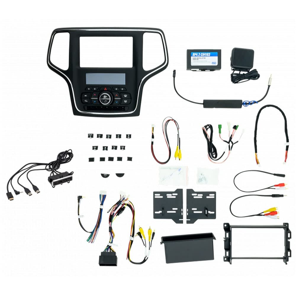PAC RPK4-CH4103 Integrated Installation Kit with Integrated Climate Controls For Jeep Grand Cherokee
