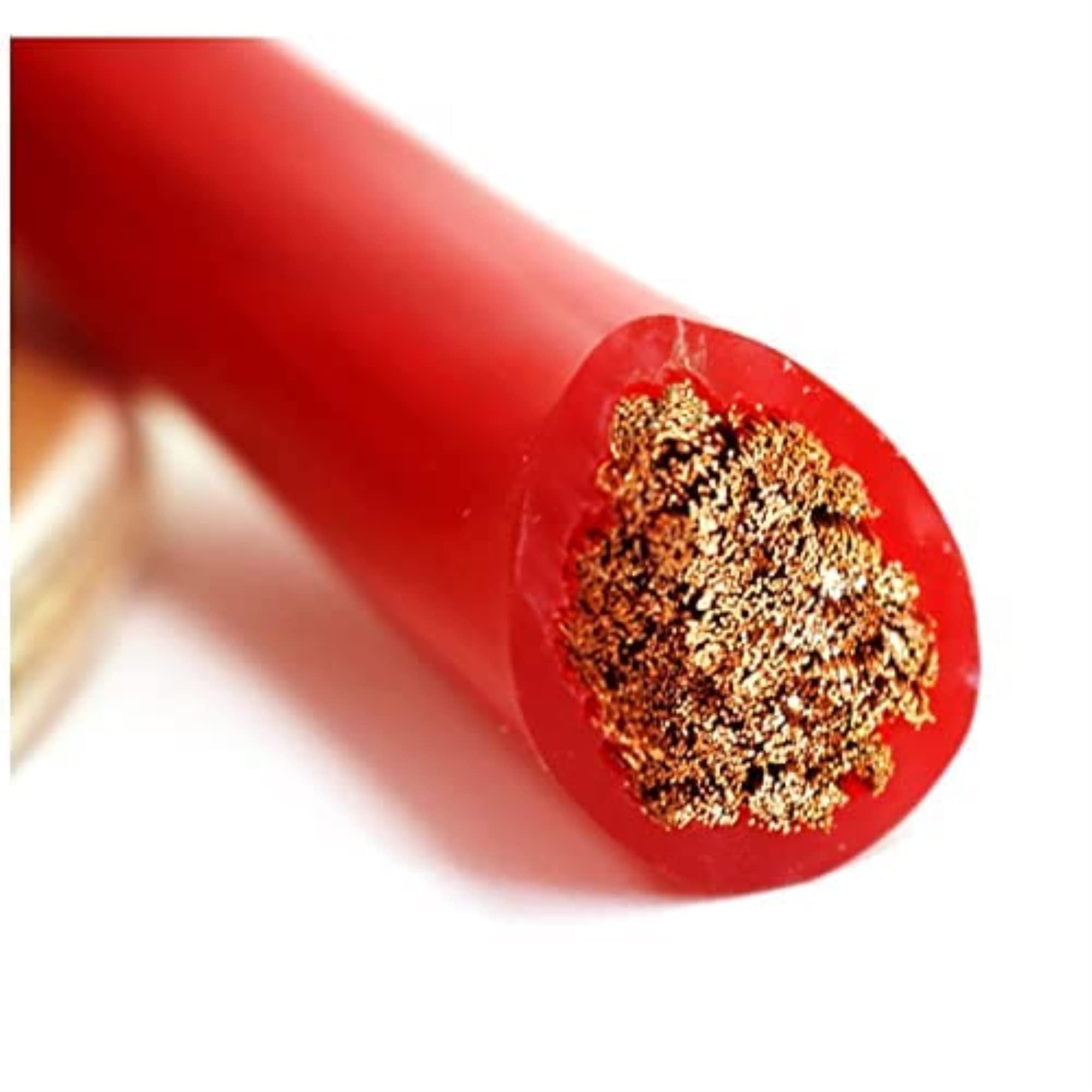 DEEJAY LED TBH000100REDCOPP DEEJAYLED 3 Zero Gauge 100 FT RED