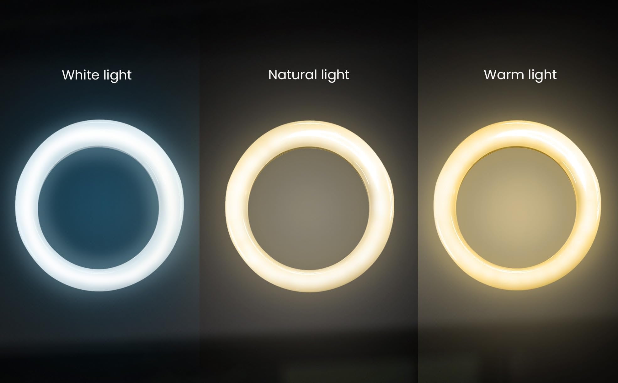 iDance LED Ring Light with Cell Phone Clip Stand Holder, 3.5", Grip Flexible Long Arm Gooseneck Bracket Mount Clamp with Bluetooth Remote Control for Desk, Bed, Compatible with iPhone and Smartphone