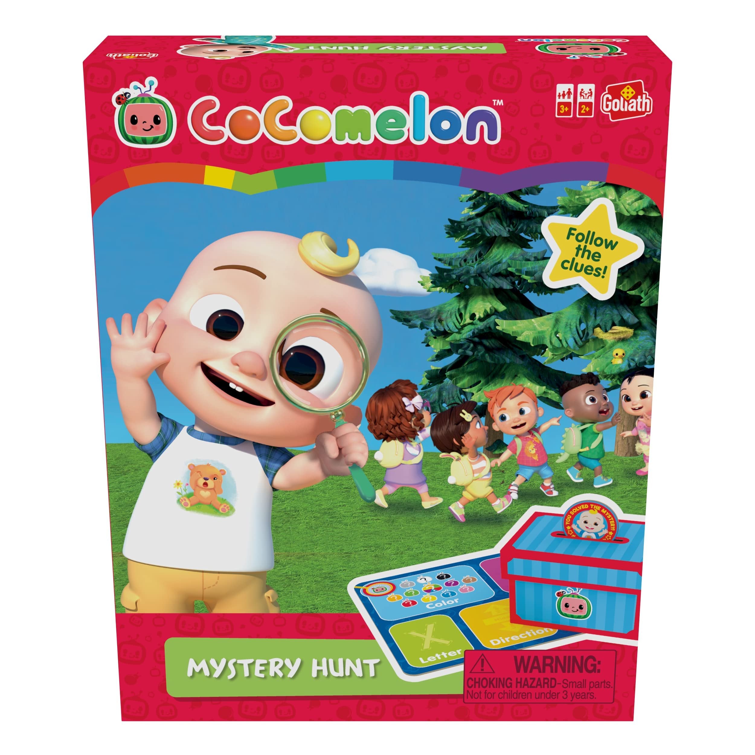 Goliath CoComelon Mystery Hunt Game - Follow The Clues and Guess The Object - Ages 3 and Up, 2 or More Players