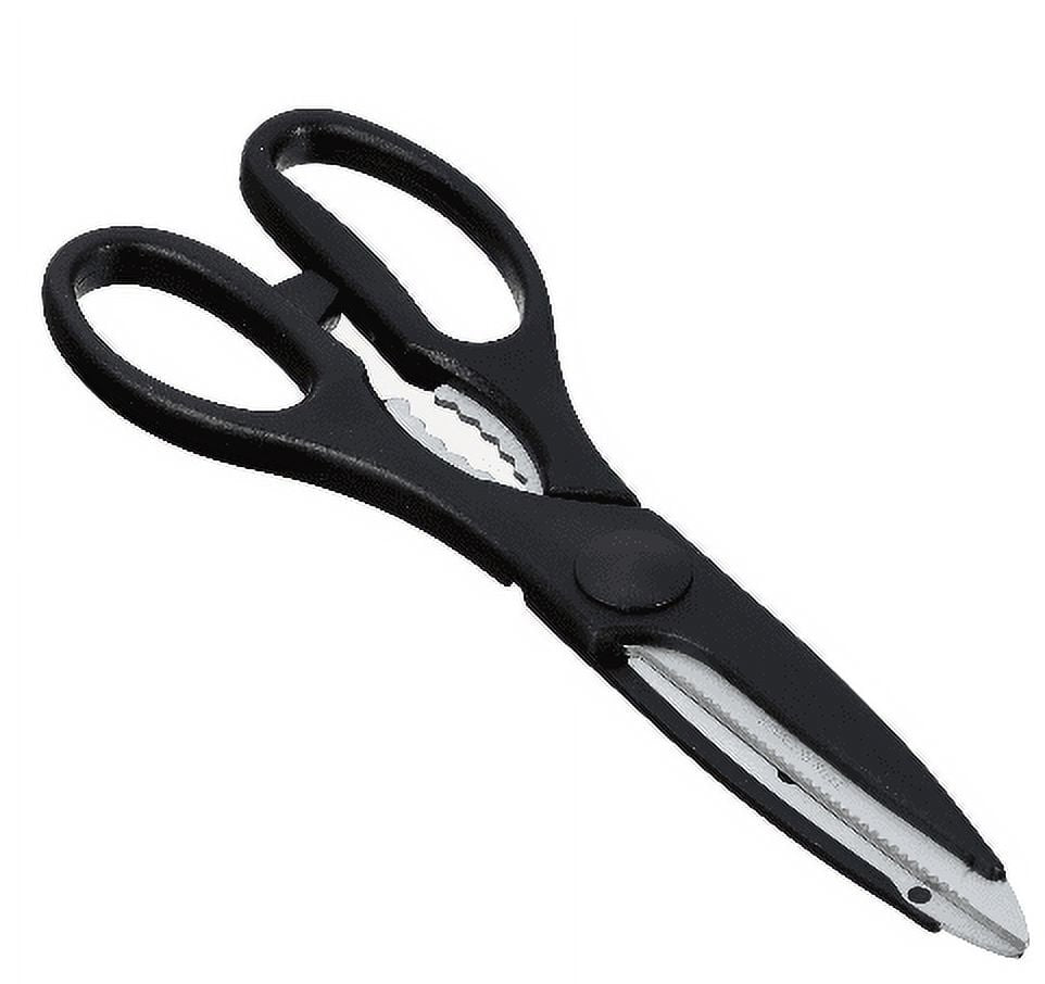 T-fal Stainless Steel Kitchen Shears, Black