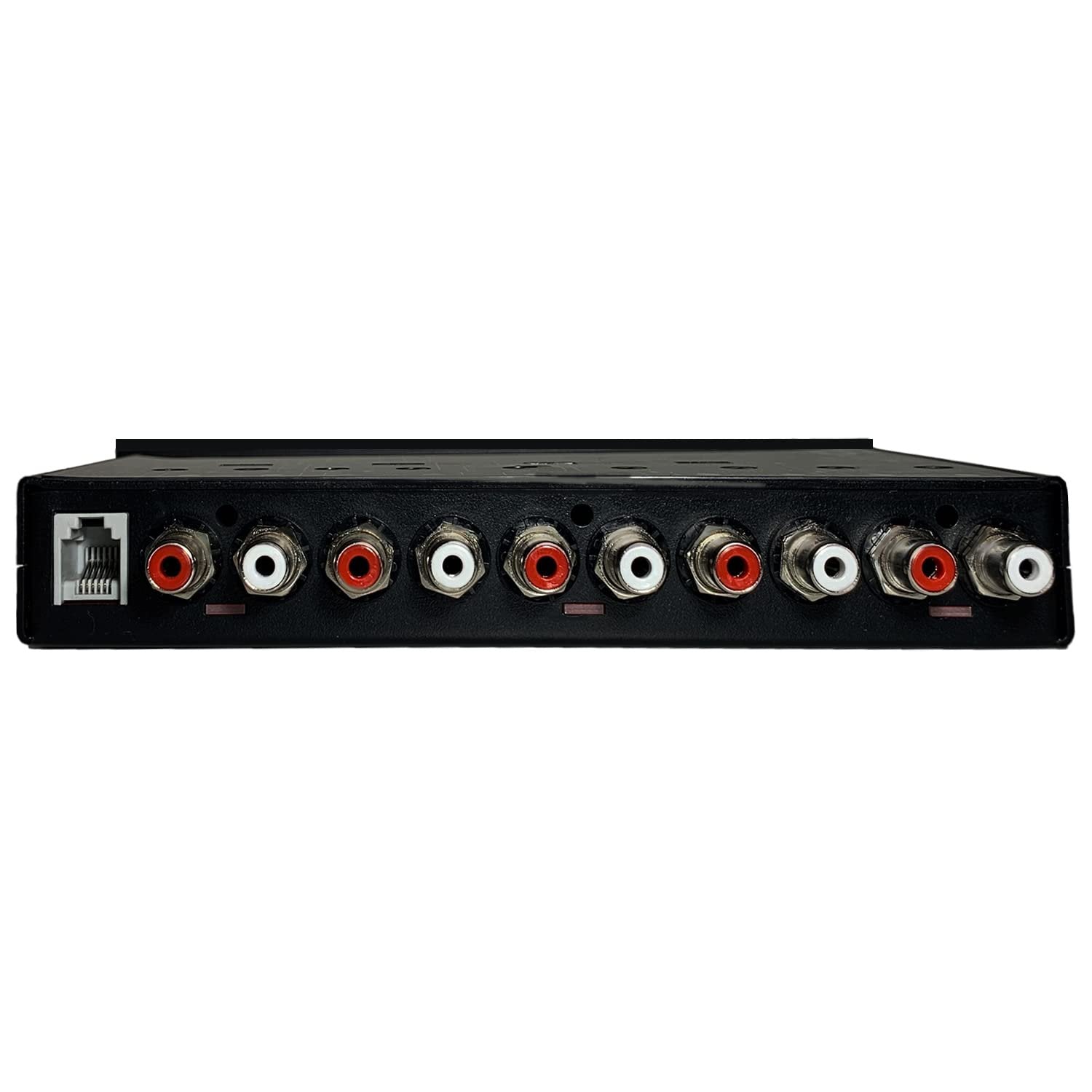 Massive Audio EQ5XP - 5 Band Car Audio Parametric Equalizer and Crossover with Active Front Stage, 6 Channel Output for Quick subwoofer Control and a bandpass Crossover for Your Rear Channels