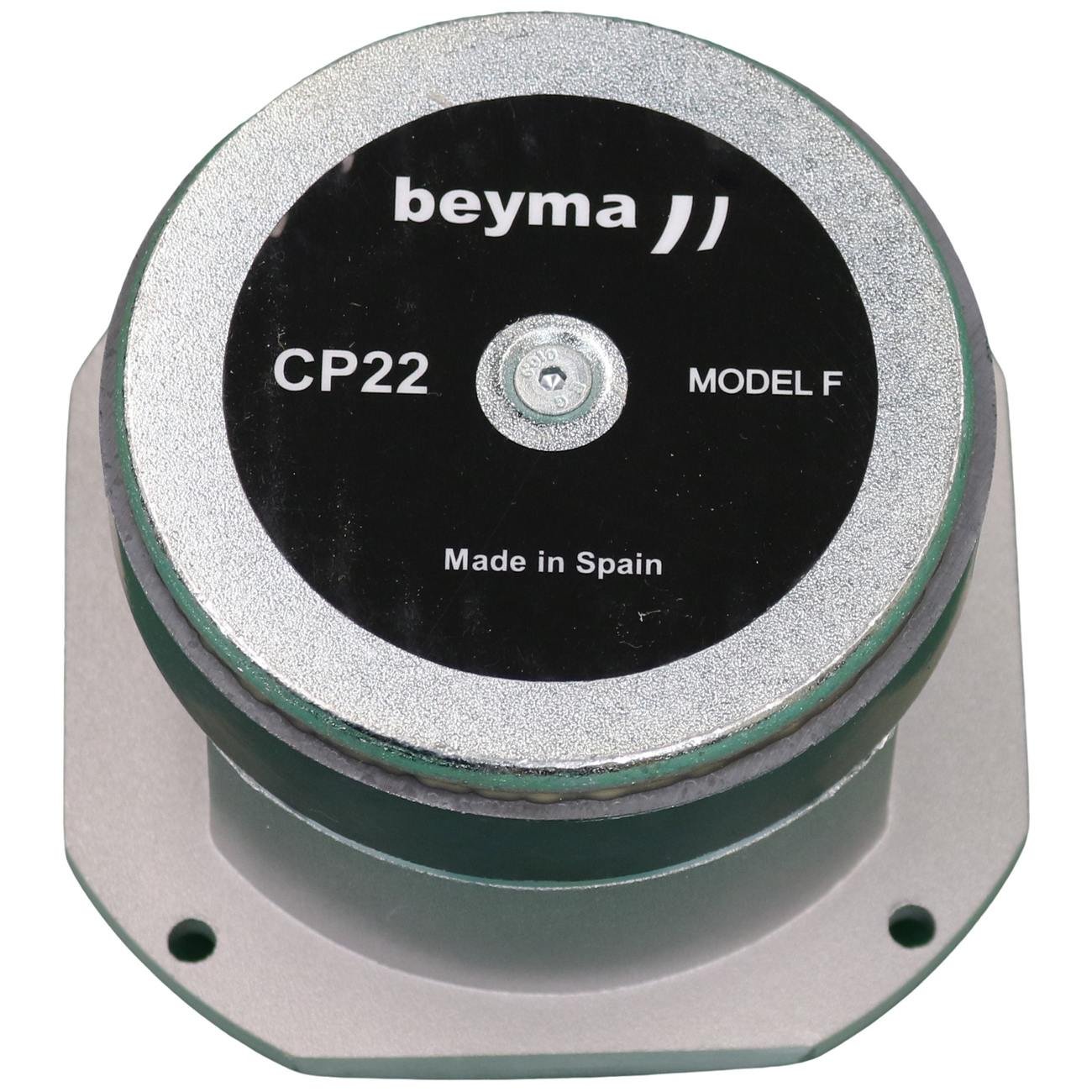 Beyma CP22 Compression Tweeter, 1" 8 Ohm 25 Watt Rms High Frequency Black