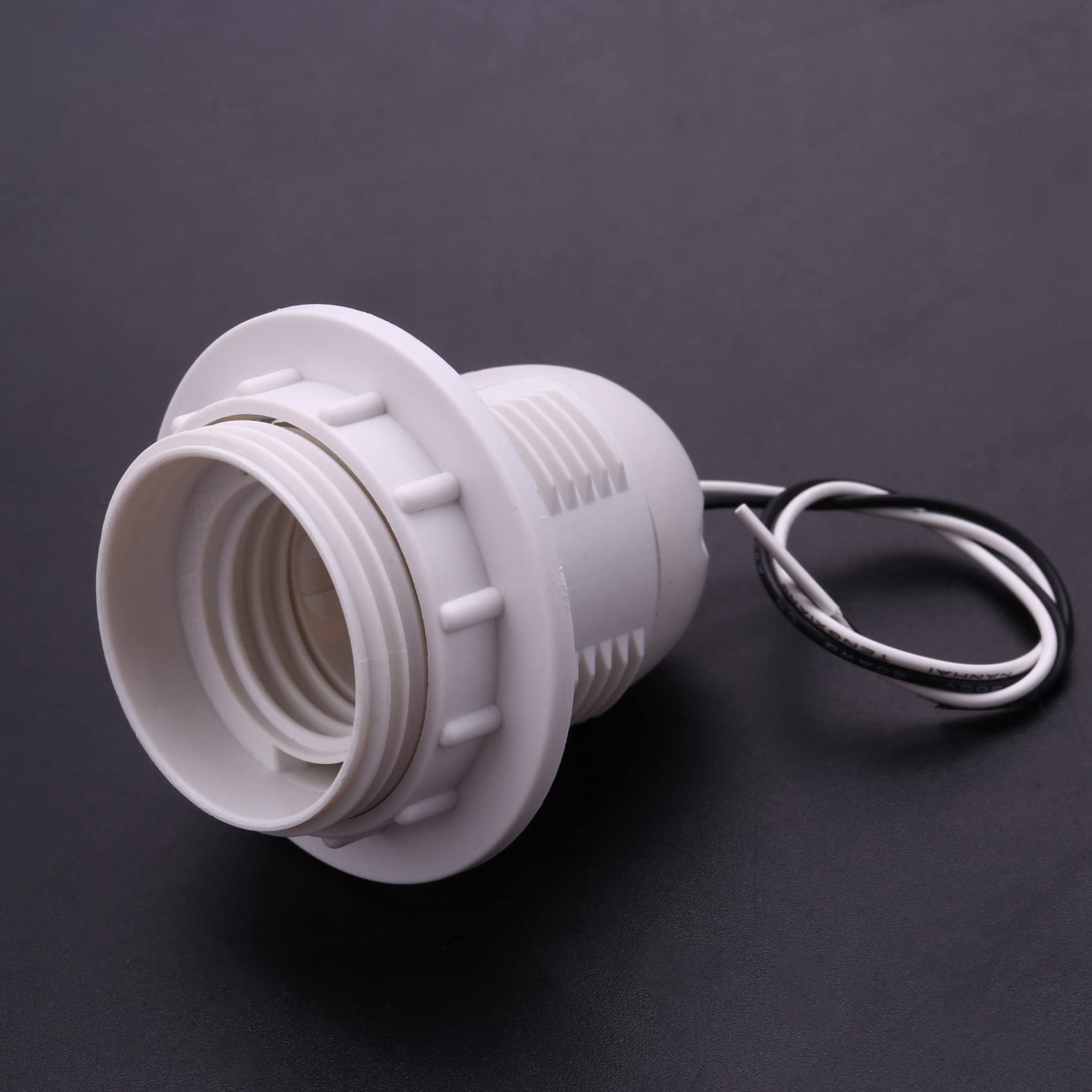 CROIRE 3 x Wooden Wall Lights Night Wall Lamp Bedroom Wall Lamp Kitchen Wall Lamp Nordic Sconces (White)