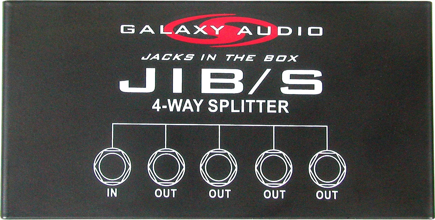 Galaxy Audio JIB/S 4-Way Splitter, Original Version