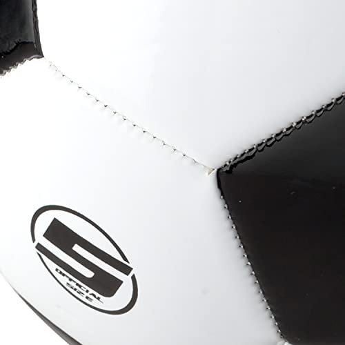 Franklin Sports Soccer Balls - Size 5 F-100 Soccer Balls - Adult Soccer Ball , White/Black