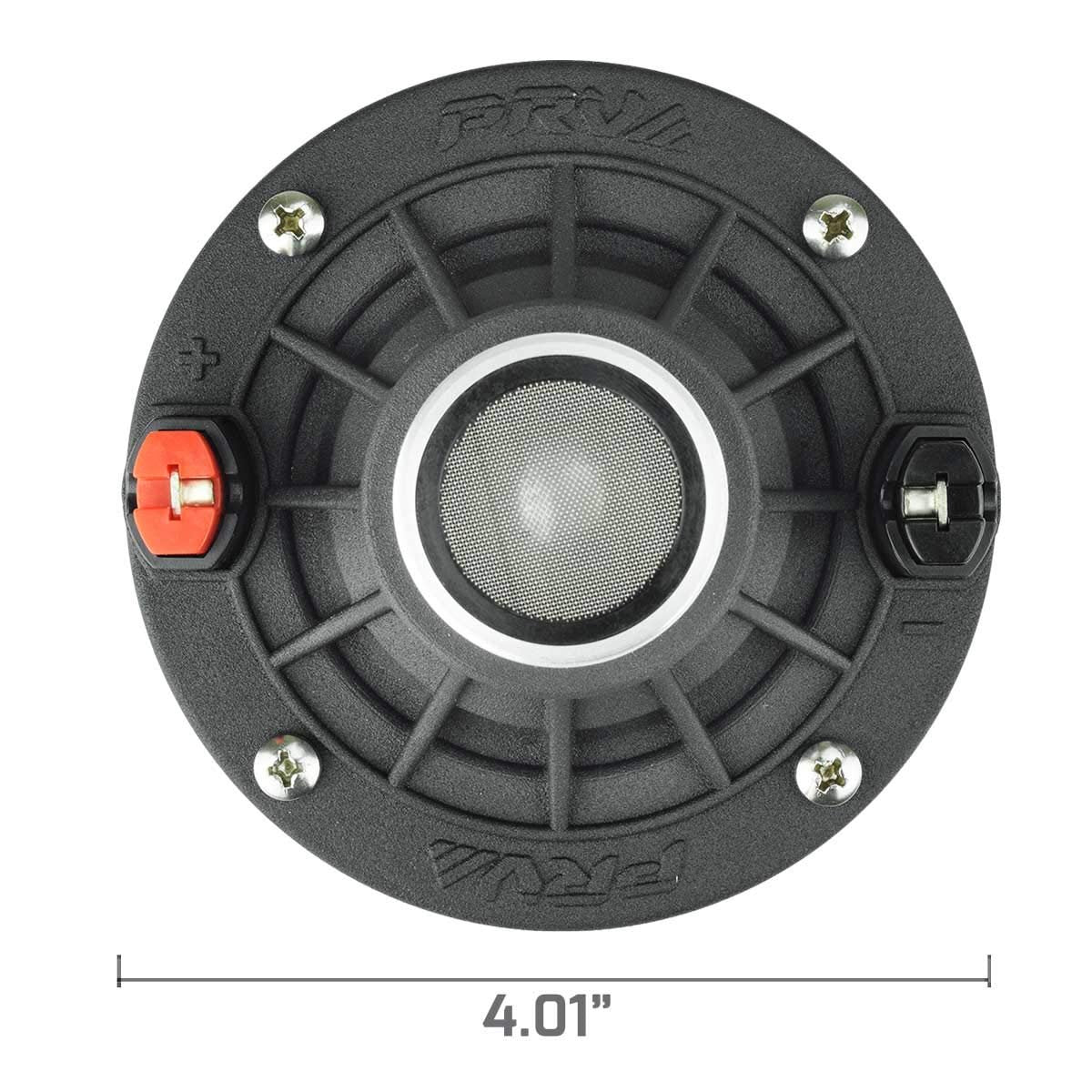 PRV AUDIO D270Ph Compression Driver 1" Exit Phenolic Driver for Vocal Reproduction, 2" Voice Coil 150 Watts 8 Ohms Improved Performance on New Compact Design (Single)