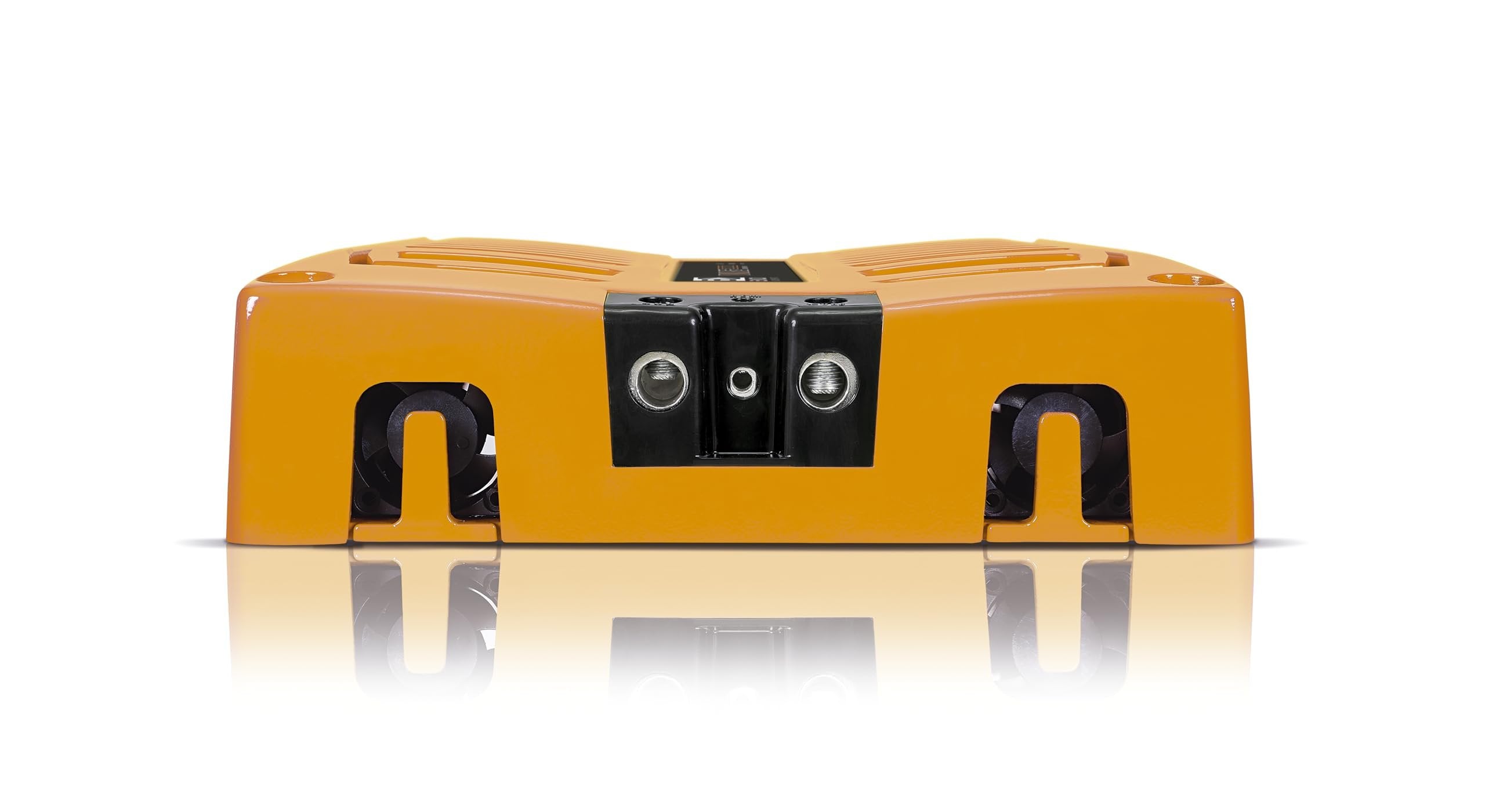 Banda VIK8000.2ORANGE Car Amplifier Audio Speaker 2-Ohms Full Range New Viking 8000 Watts Rms LED Indicator Sound Specialization Aluminum Chassis - Orange