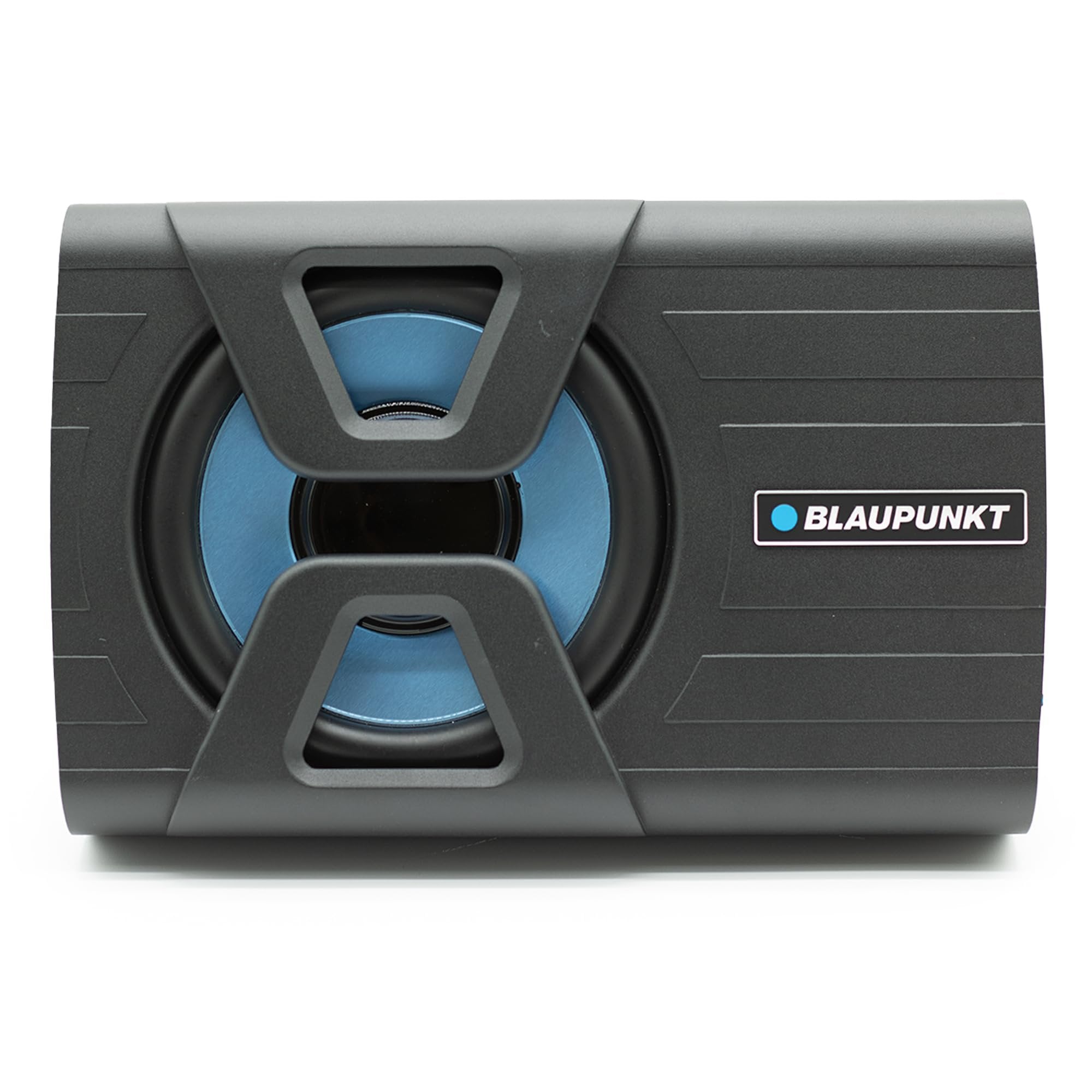 BLAUPUNKT GTHS80PRO 8-inch Amplified PRO Powered Subwoofer Enclosure Car Audio Speaker System Built-in Amplifier Under-Seat Simplifies Installation