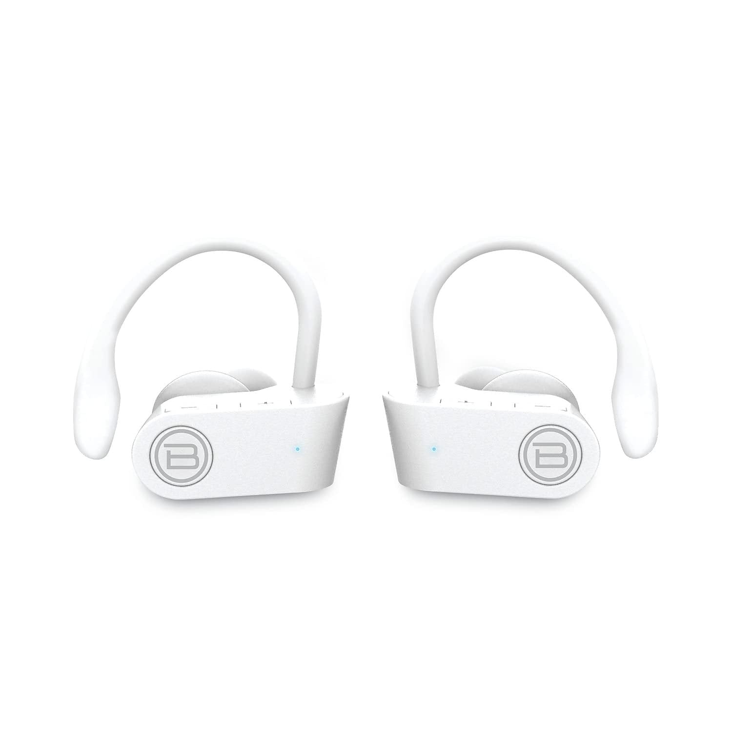 Bytech Bluetooth Sports Earbuds, Wireless, White (BCAUBE119WT)