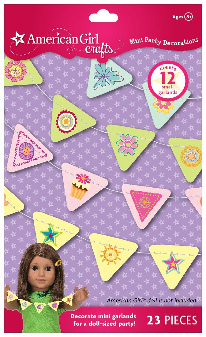 American Girl Crafts Mini Party Decorations