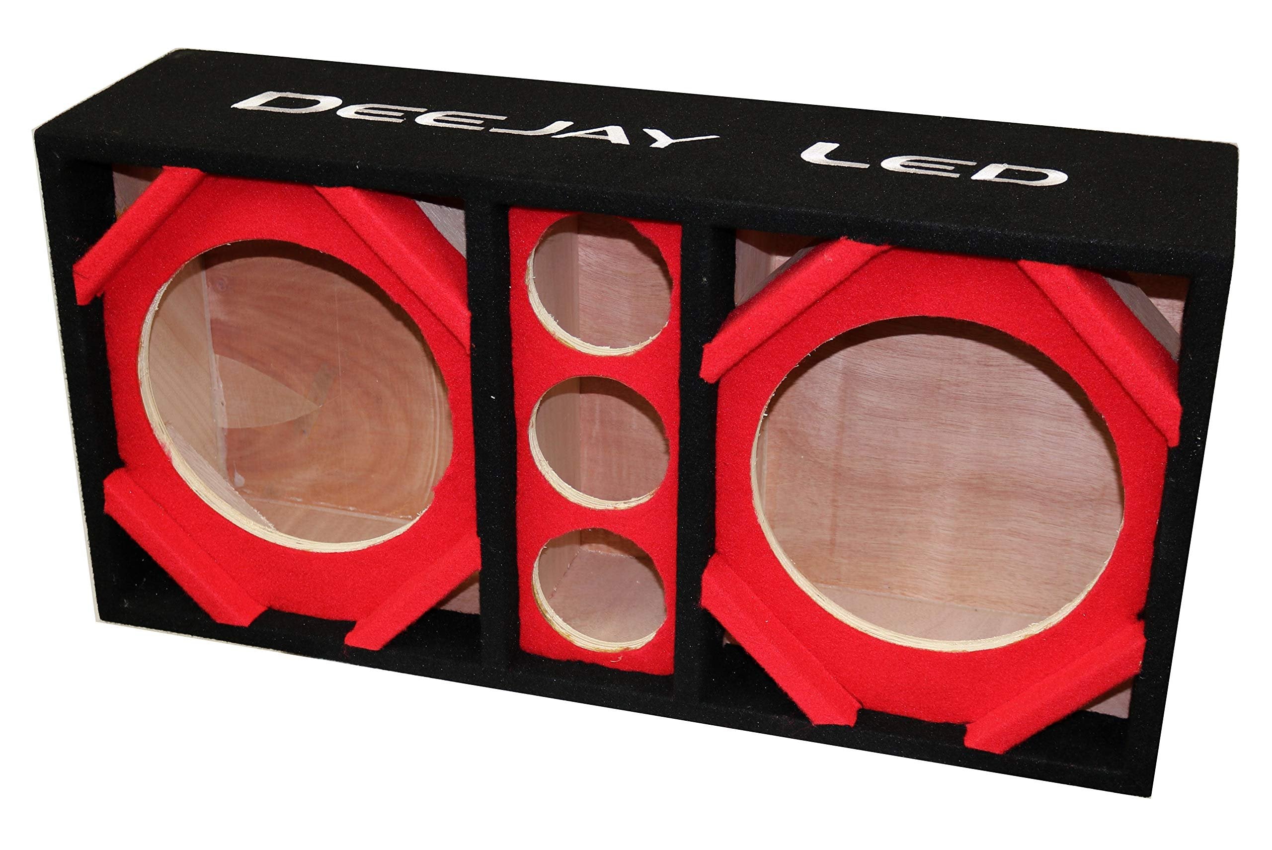 Deejay LED Two 10-in Woofers Plus Three Tweeters RE