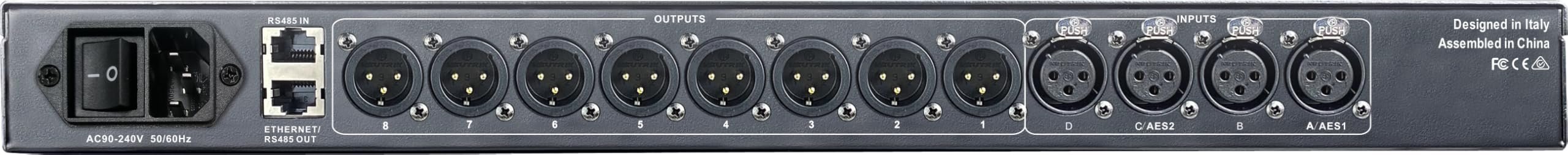 ANTAKIPRO MIR480I MIR Flagship FI Series Dynamic Auto Pro Audio Sound Management Equalizer System 4 Input 8 Output Channel DSP AUD 5 Antakipro by Marani for The MIR480 880