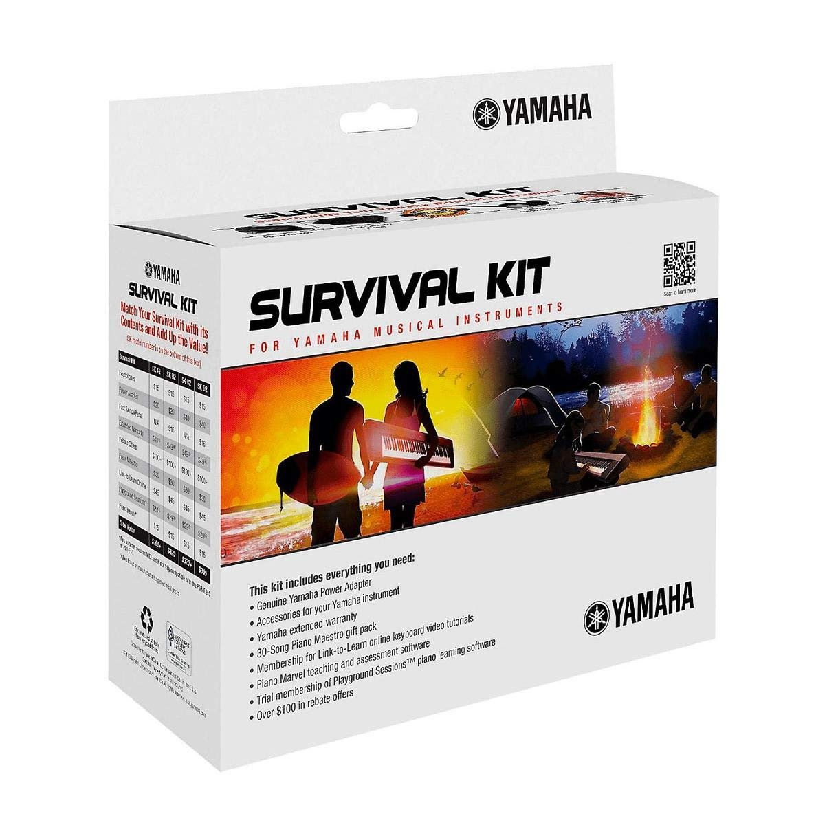 Yamaha SK A2 Accessories Package with Power Adapter and Stereo Headphone