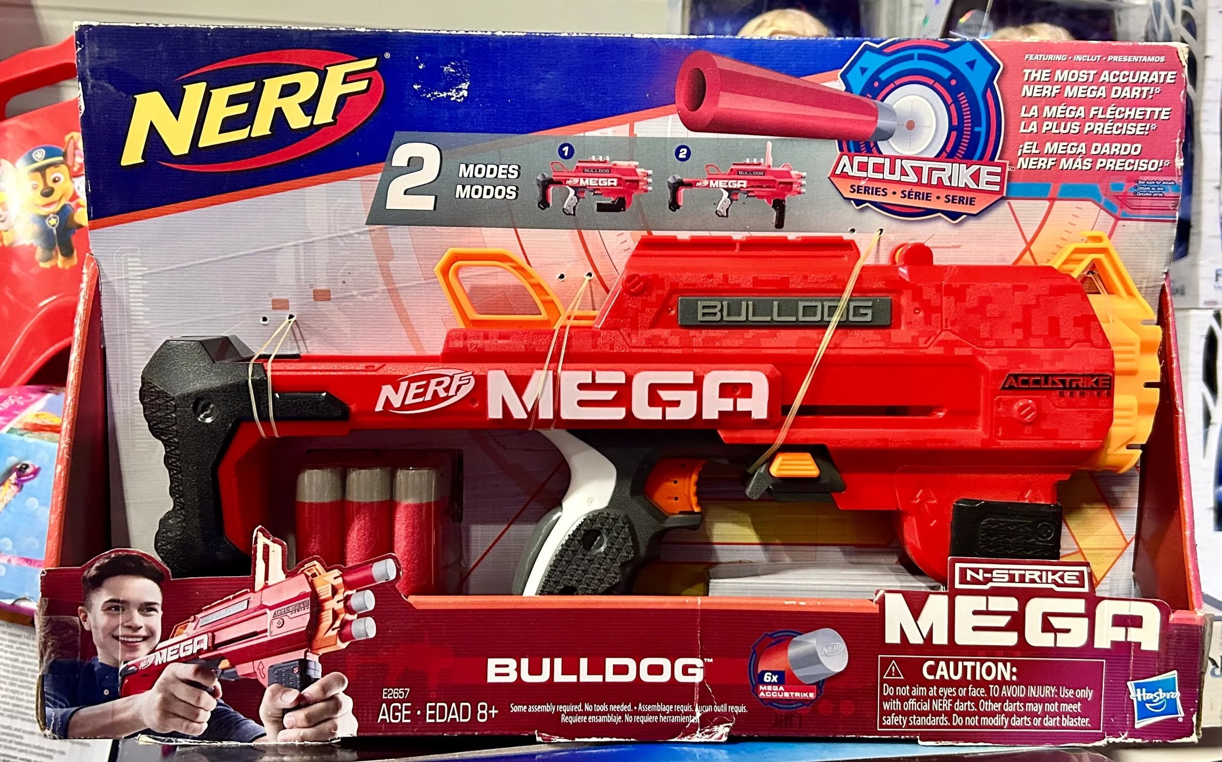 Nerf AccuStrike Mega Bulldog Blaster, for Ages 8 and up