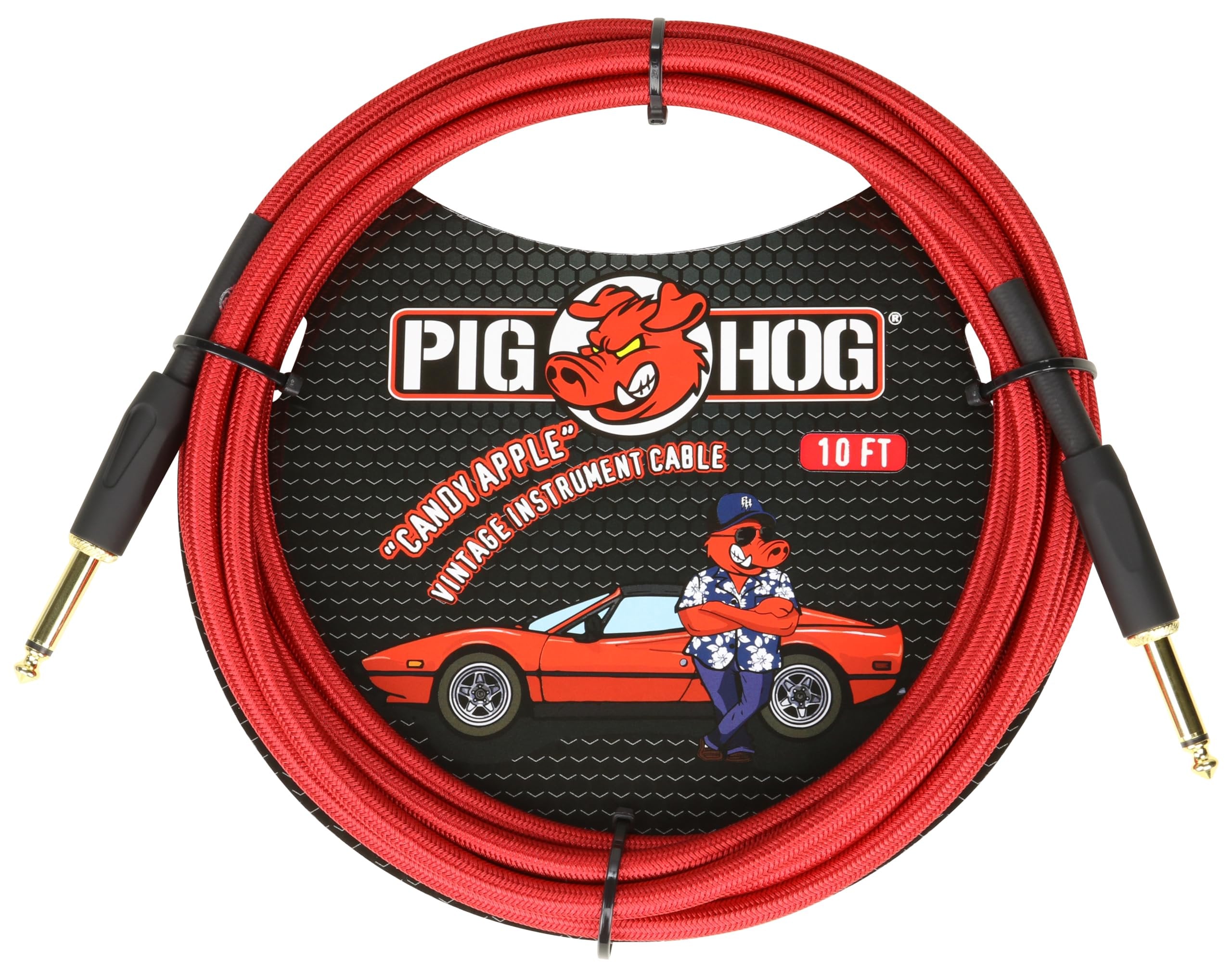 Pig Hog PCH10CA Instrument Cable 10 Foot