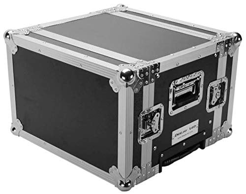 DEEJAYLED 6U Space DJ Rack W Handle & (TBH6UEDHW)