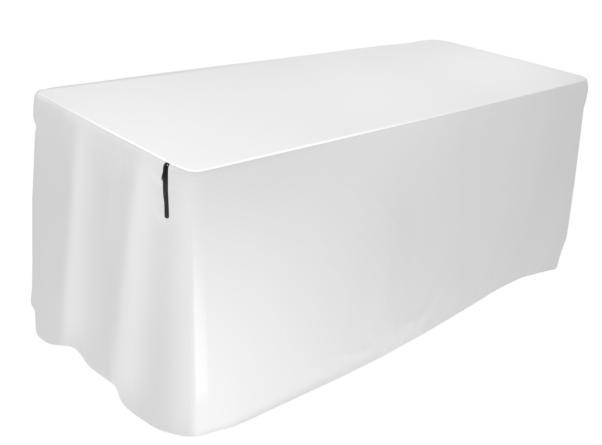 Ultimate Support USDJ-5TCW Attractive, Pleat-free, Form-fitting Table Cover - White, 5 ft.
