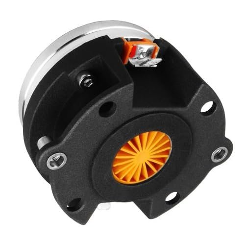 Faital Pro HF104-8 1-inch 8-Ohms HF Driver Bolt On Professional Audio Speaker Applications Wide Frequency Range 40-Watt Rms 80-Watts Max