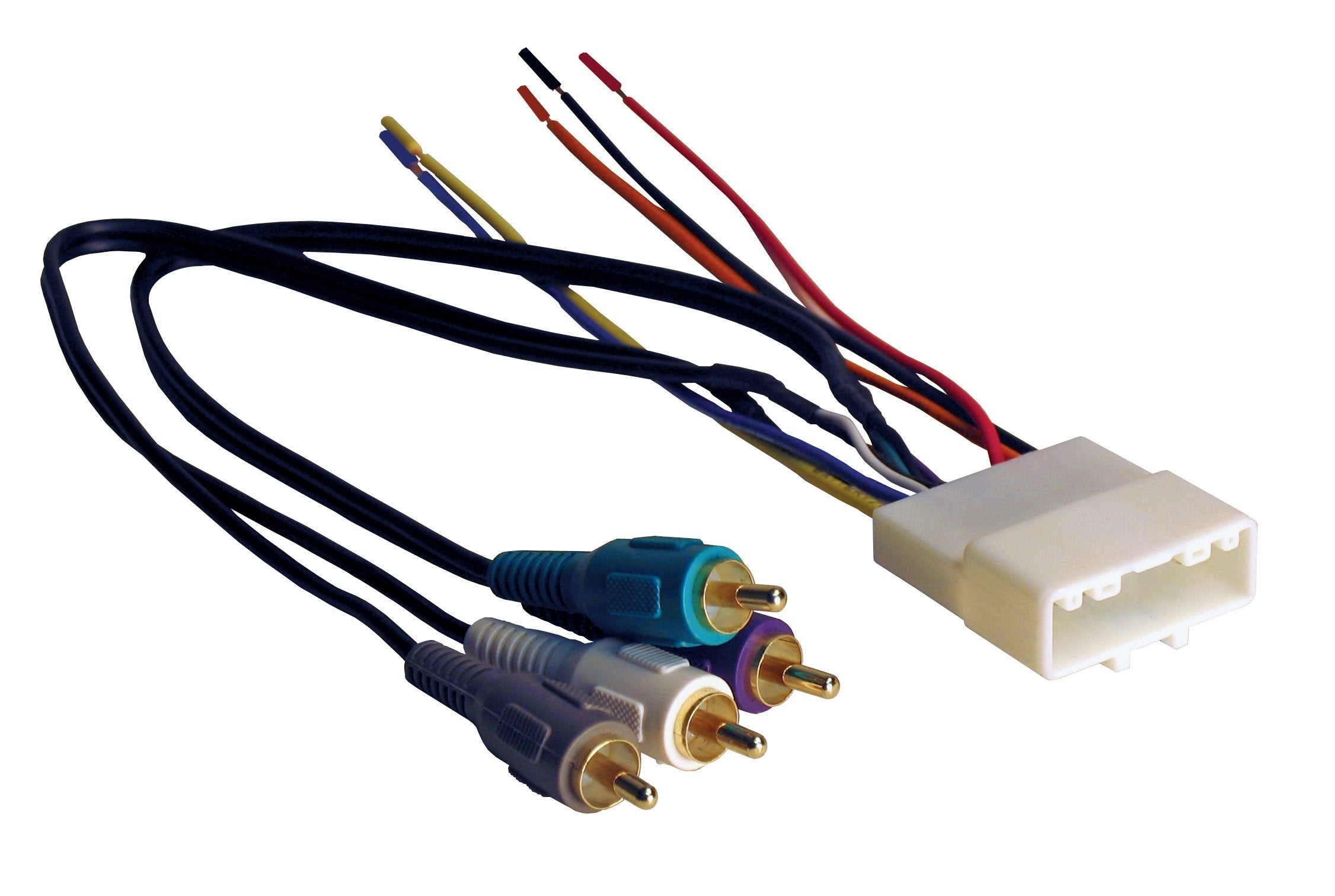 American International NWH74A 2007-2008 Nissan with RCA Wire Harness, Multi Color