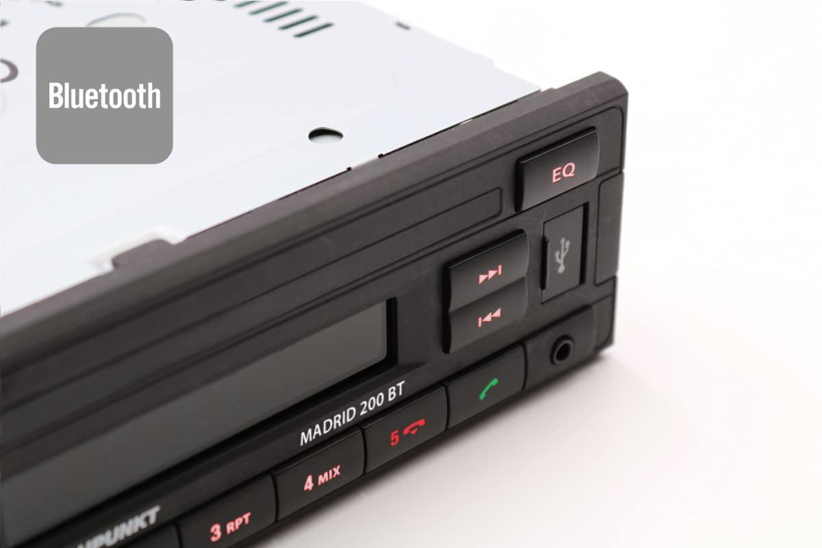 Blaupunkt Madrid 200 BT | Bluetooth, RDS-Tuner, Handsfree, USB, AUX-in