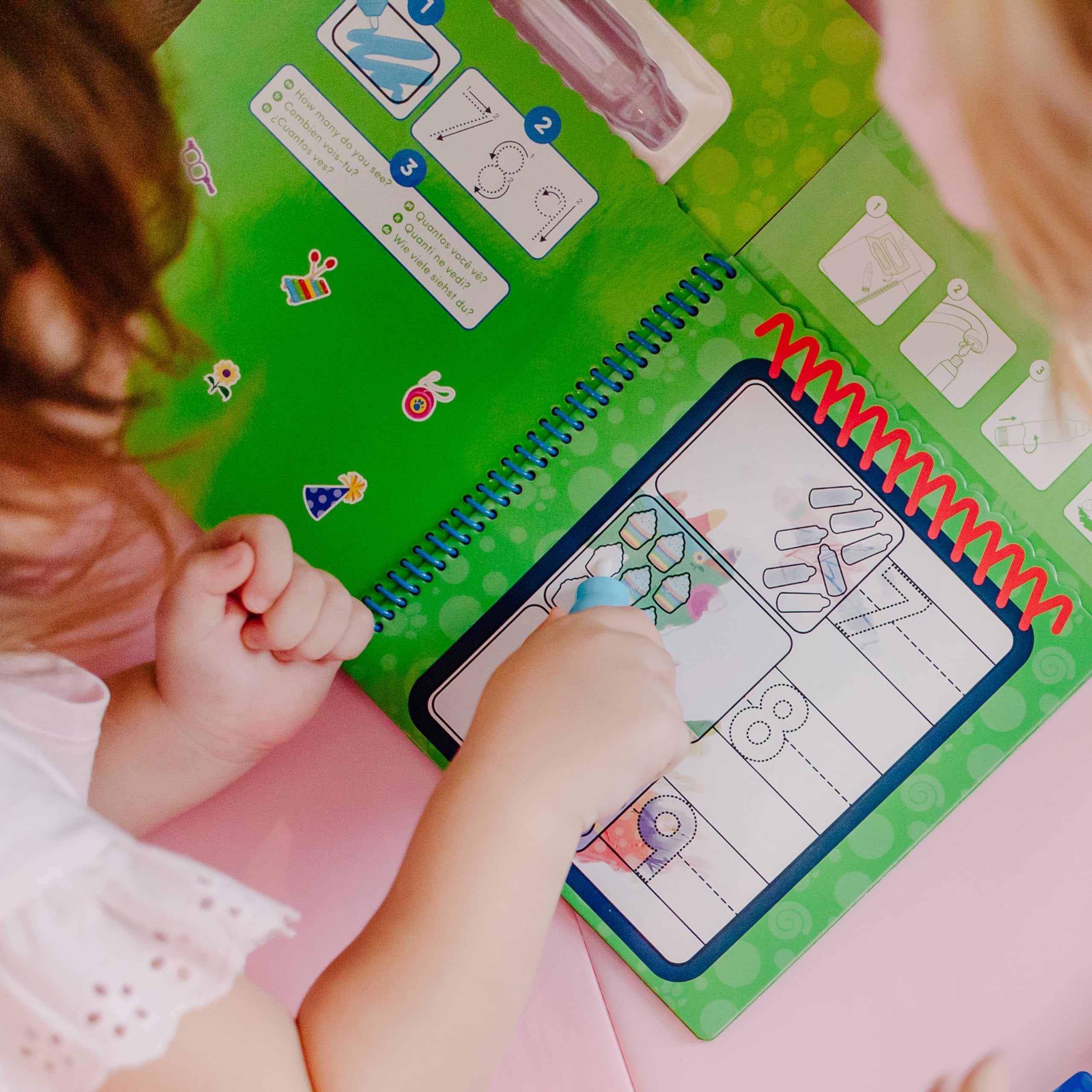 Melissa & Doug Blues Clues & You! Water Wow!! Counting Water Reveal Travel Book | Activity Pad | 3+ | Gift for Boy or Girl