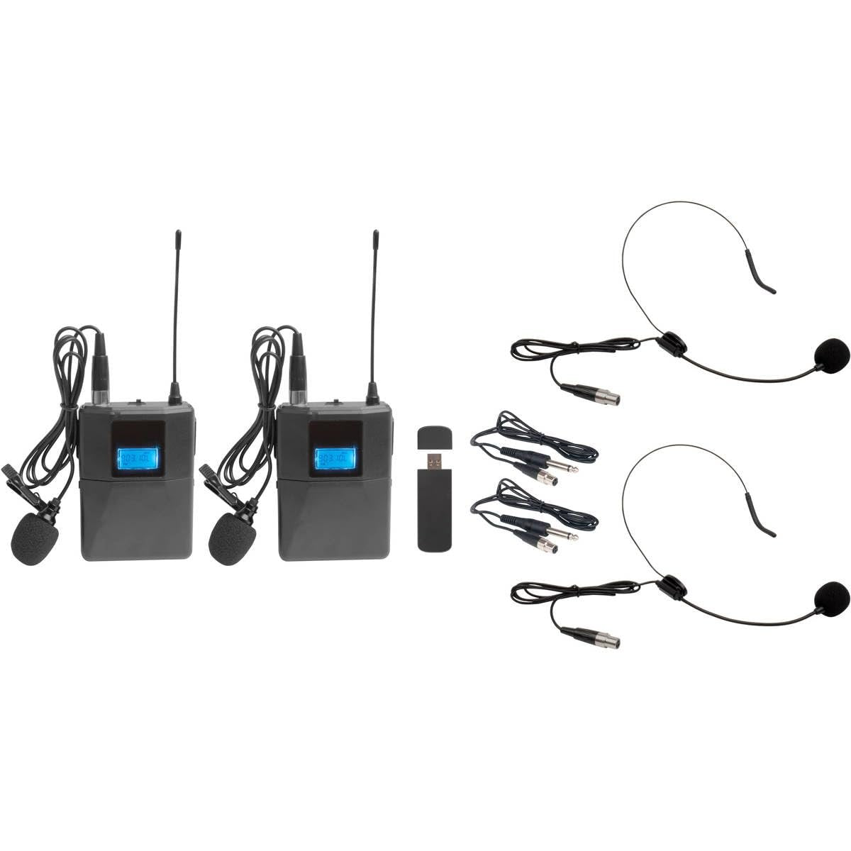 VOCOPRO Dual Wireless USB Bady Pack SYST