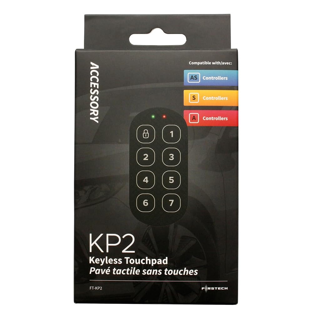 Compustar FTKP2 - KP2 7-Digit Keyless Touchpad 4th Generation for Keyless Entry