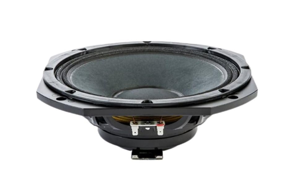 Eighteen Sound 18 10NDA610-8 High Power Shallow Neo 10-inch Woofer with Neodymium Motor Assembly 8 Ohms 75 mm Interleaved Sandwich Voice Coil 400-Watt