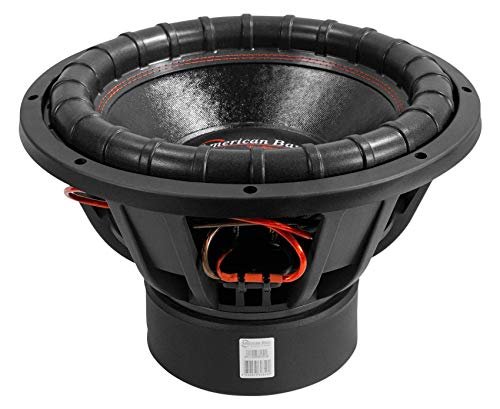 American Bass XFL-1544 15-inch XFL Subwoofer Woofer 1000 Watt RMS & 2000 Watt Max Dual Voice Coil 4 Ohm Voice Coils 200 Oz Magnet