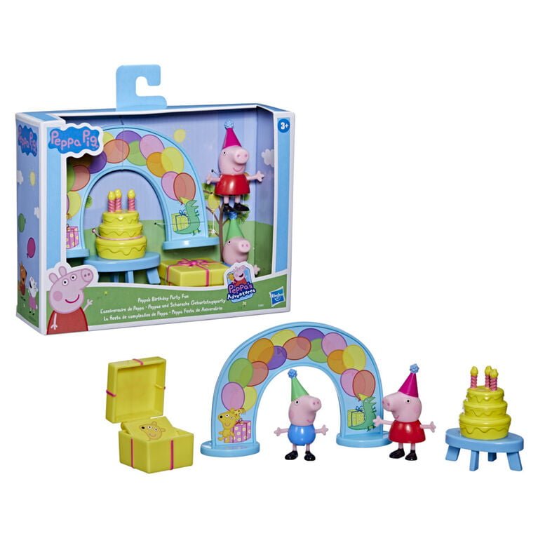Peppa Pig Peppa's Birthday Fun Playset