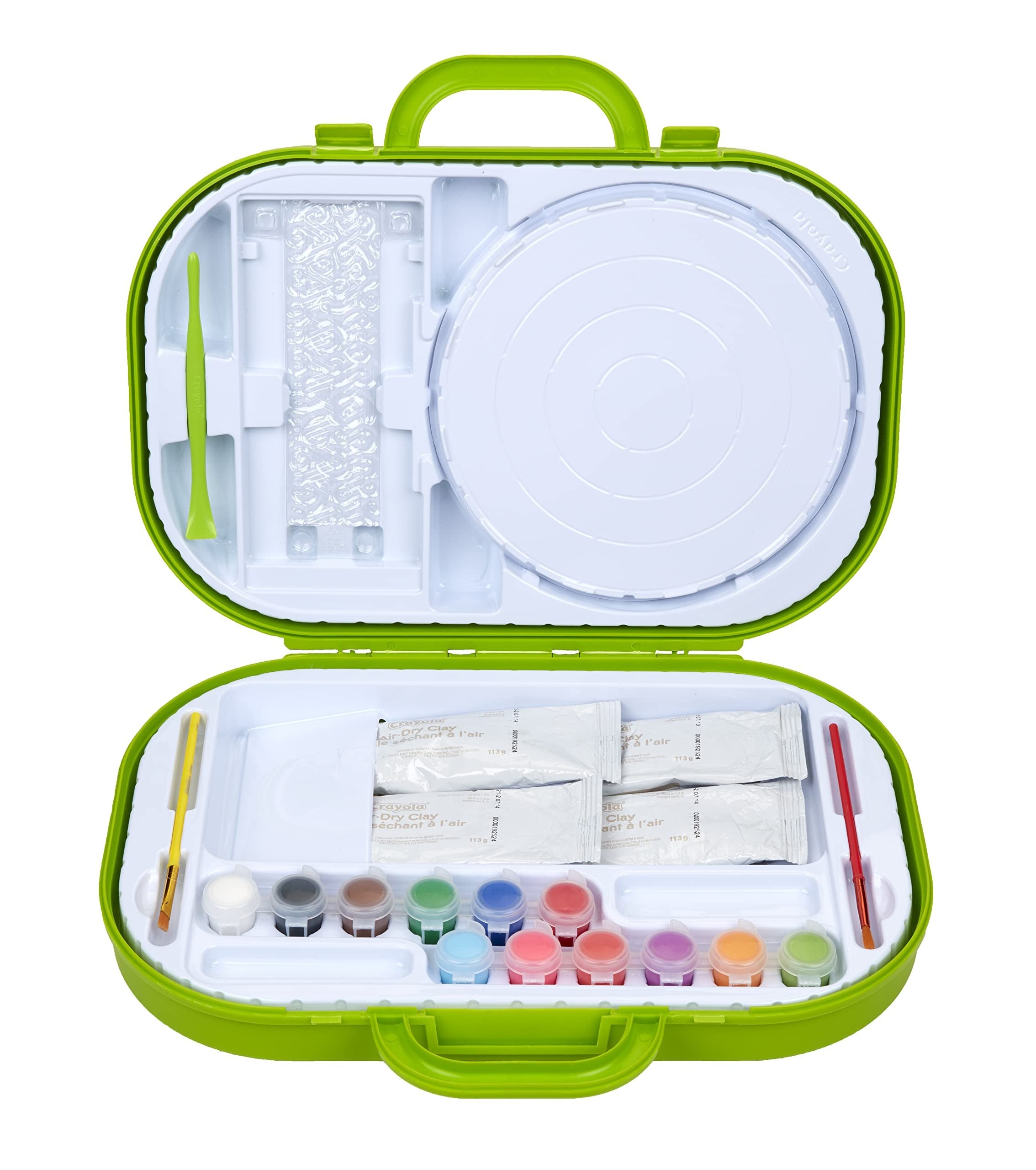 Crayola Clay Sculpting Station, Kids Clay, Sculpting Material, Craft kit, Art Set for Kids, Gift for Boys & Girls, Ages 6+