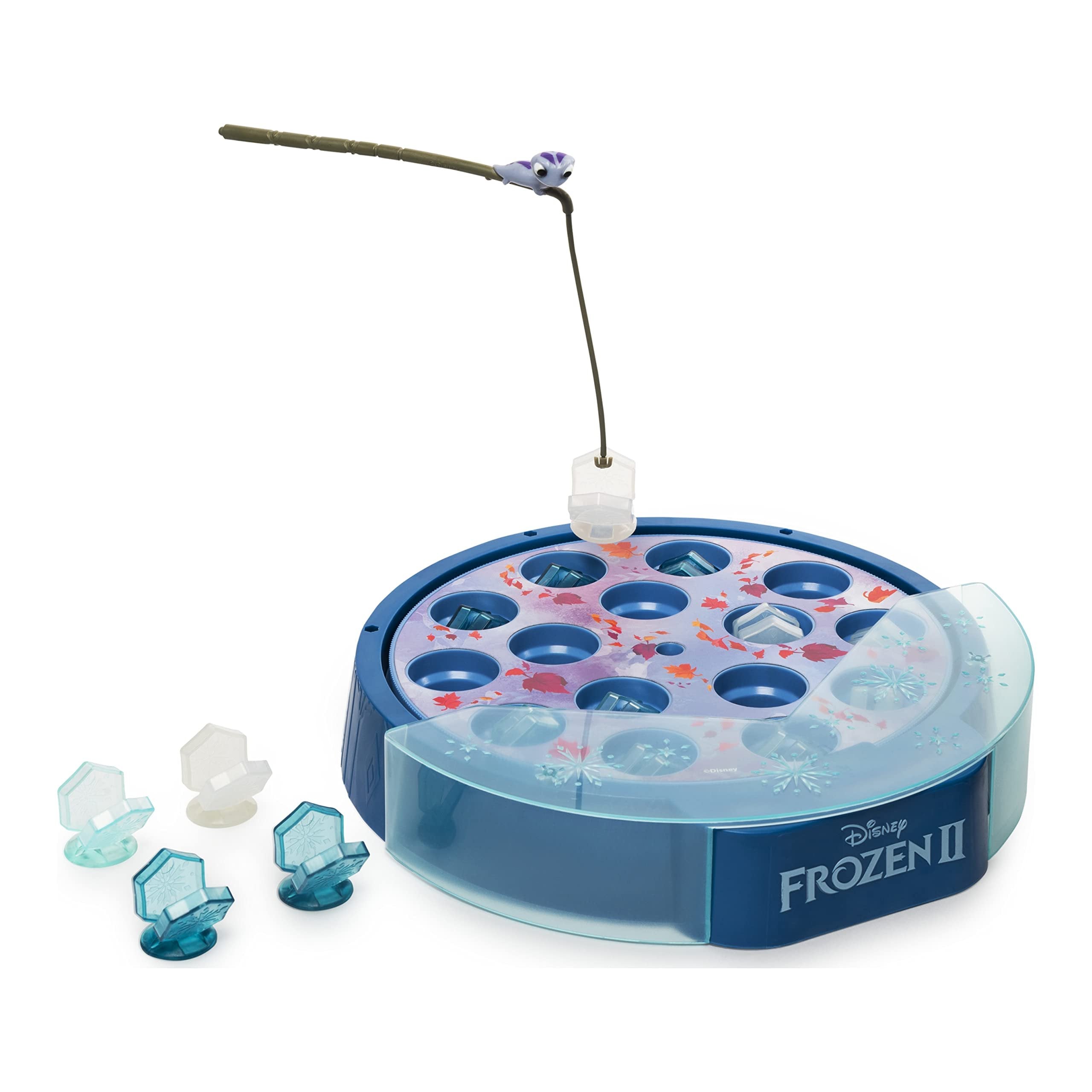 Spin Master Games Disney Frozen 2 Frosted Fishing Game for Kids and Families