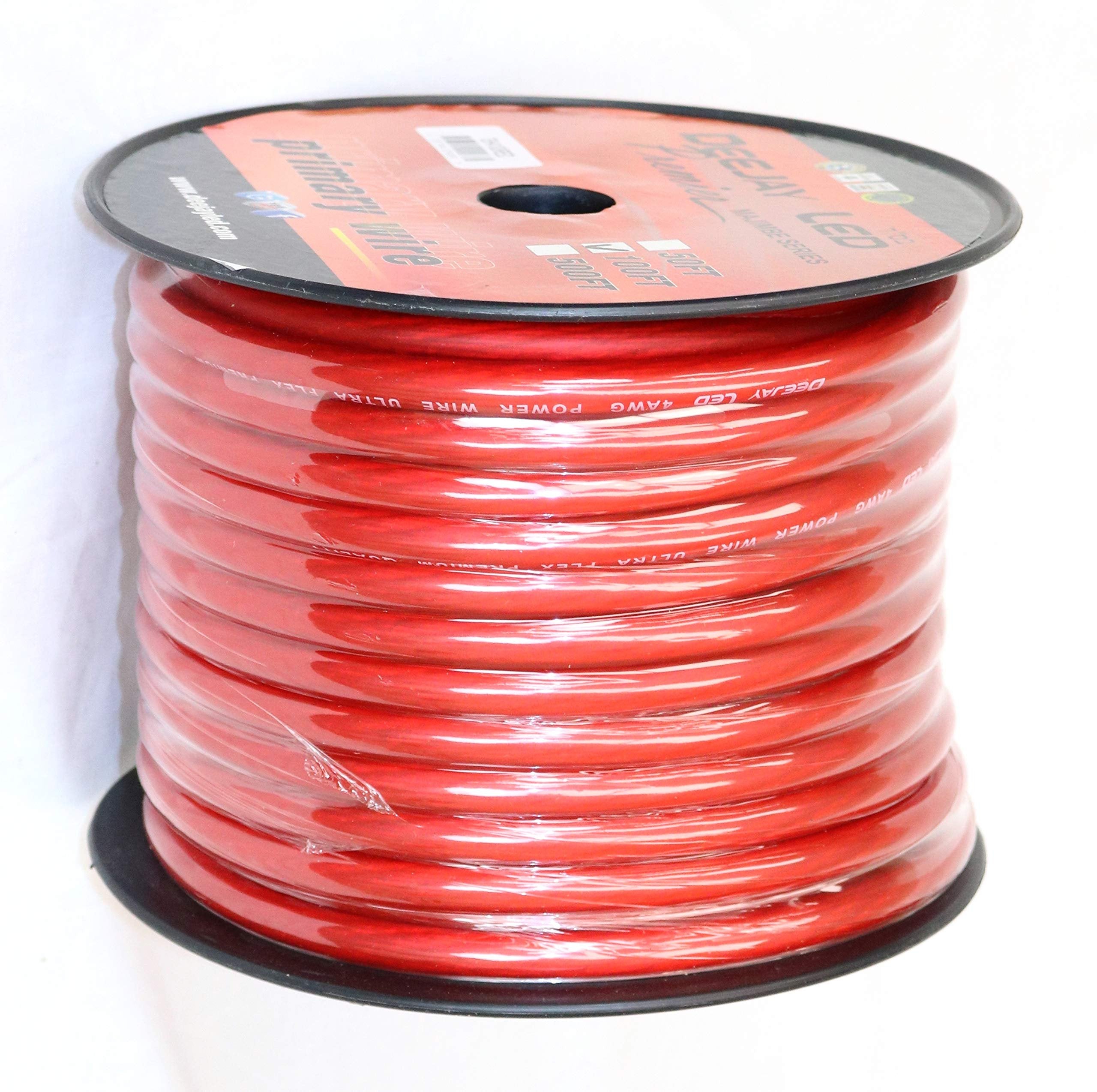 DEEJAYLED 4 Gauge 100ft Power Wire