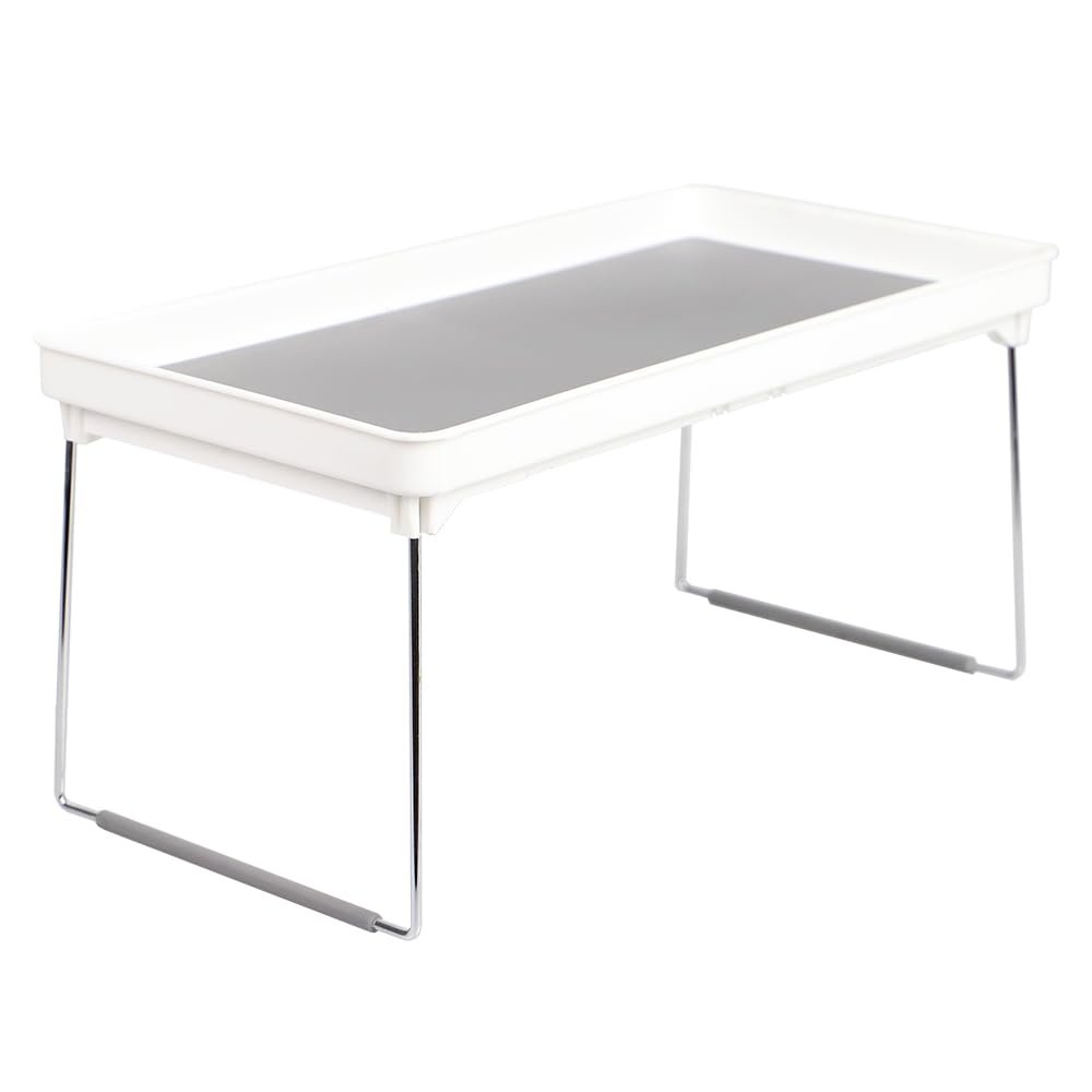 Home Basics Foldable Rubber Lined Plastic Kitchen Organizer Rack (1)