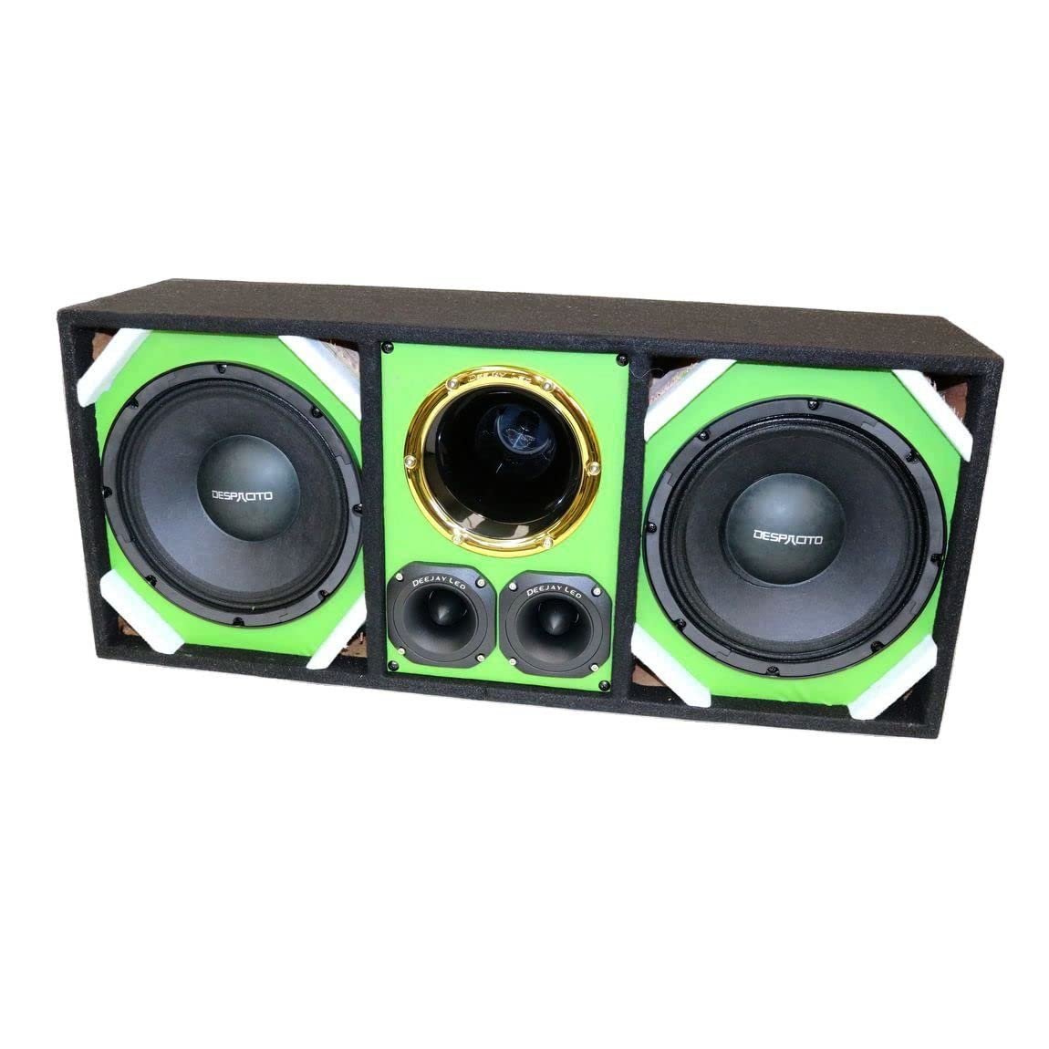 DEEJAY LED TBH10GREEN DEEJAYLED 2 10" Despacito Horn 2 TW Braz