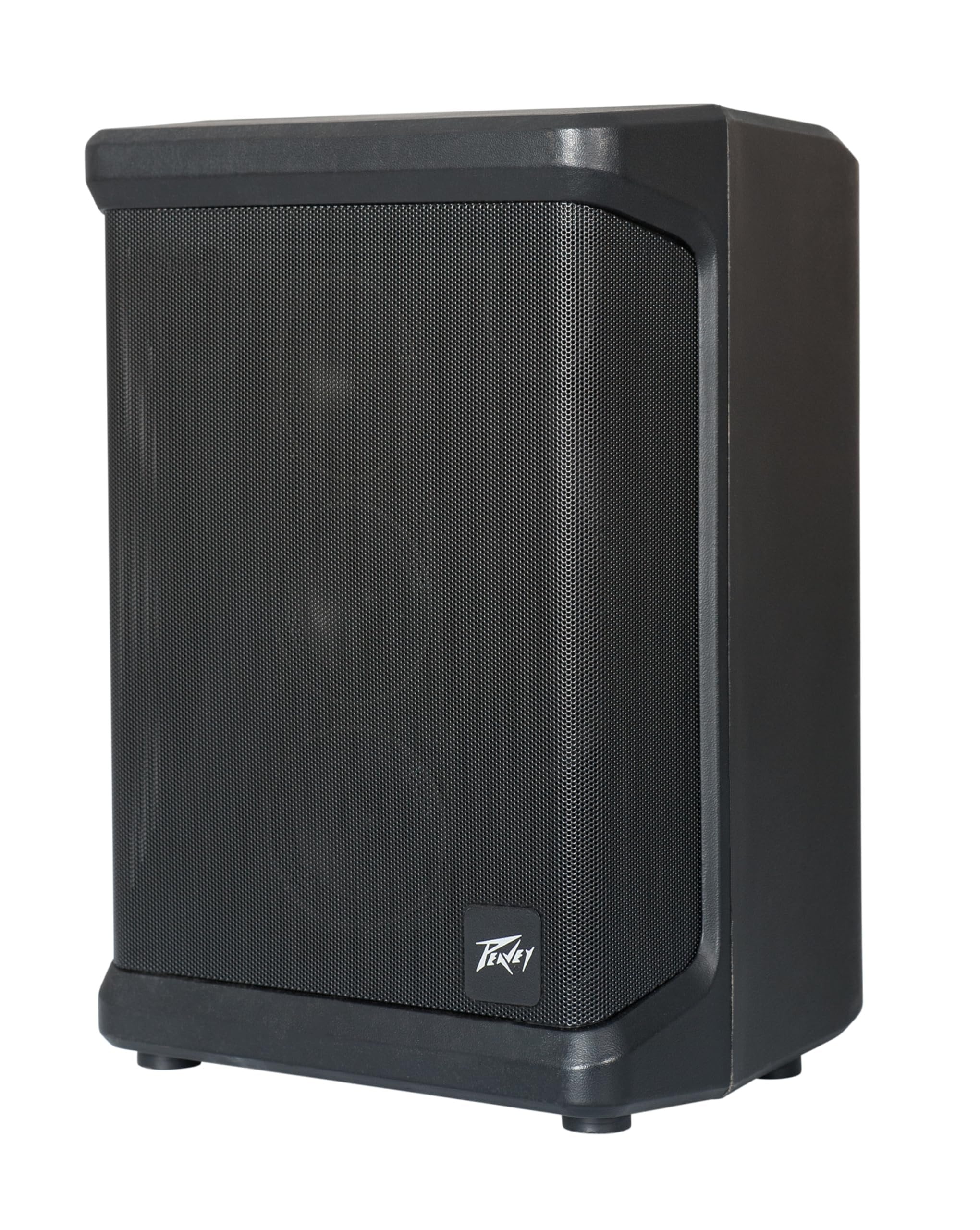 Peavey Solo® Battery Powered Portable PA and Busking Amp, 10-Hour Battery Life, Bluetooth, 4-Channels, Lightweight, Fast Rechargeable Battery, Guitar Input, Reverb Included