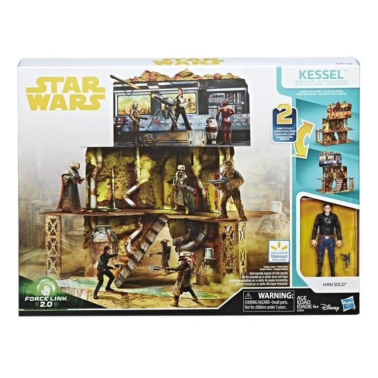 Solo: A Star Wars Story Force Link 2.0 Kessel Mine Escape Playset, Includes Accessories