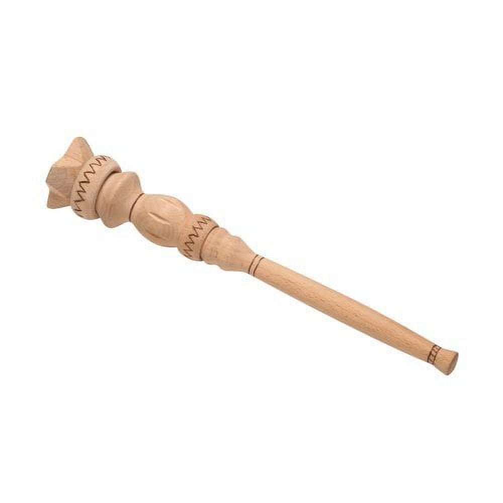 vasconia molinillo, wooden milk frothier