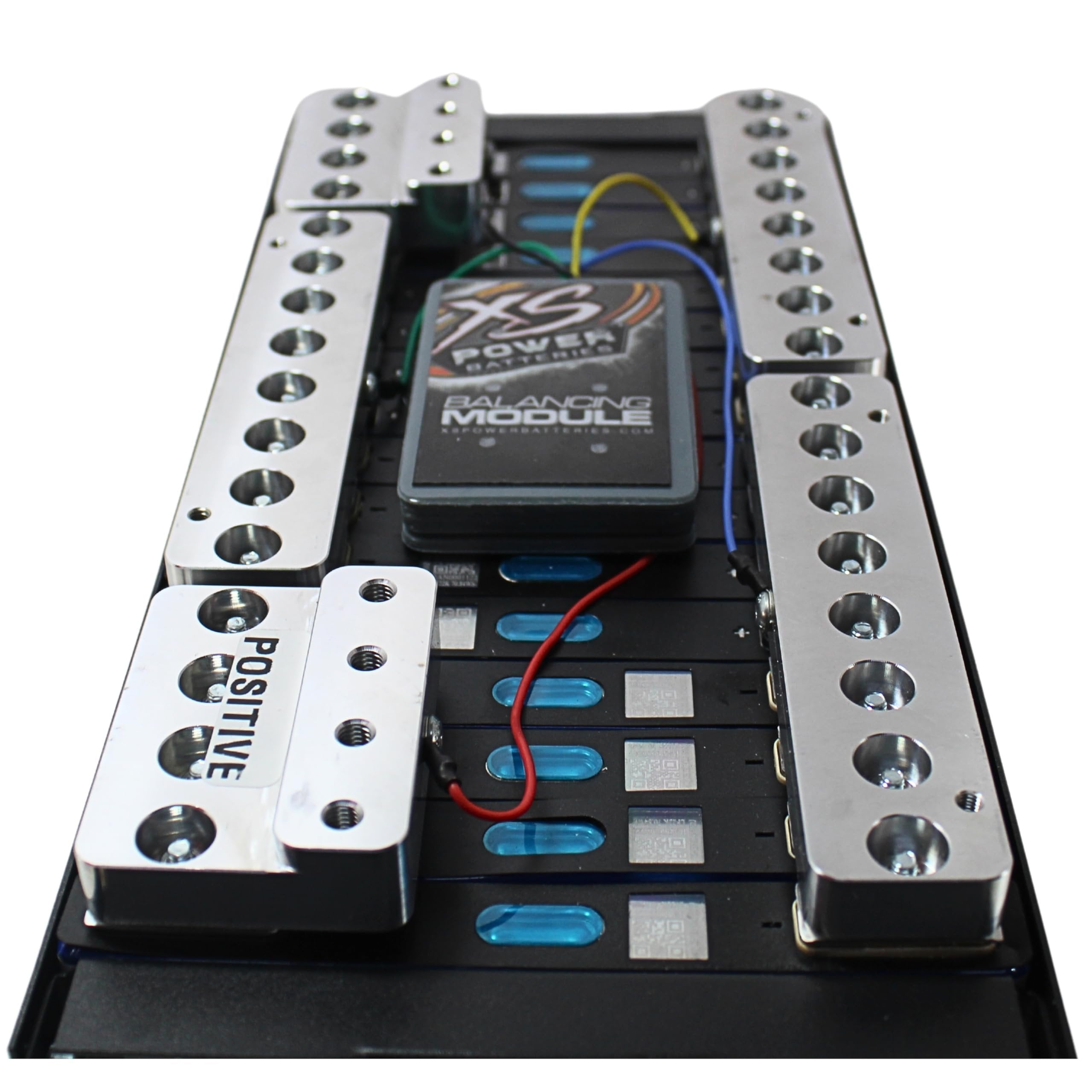 XS Power XMAX90-DIY 8300 Amp High-Performance 12V Lithium Battery for In-Car Audio Competition - 12 Volt 90Ah 20,000W LFP Powercell for Audio Systems - 25 lbs, Maintenance Free, Sealed Design